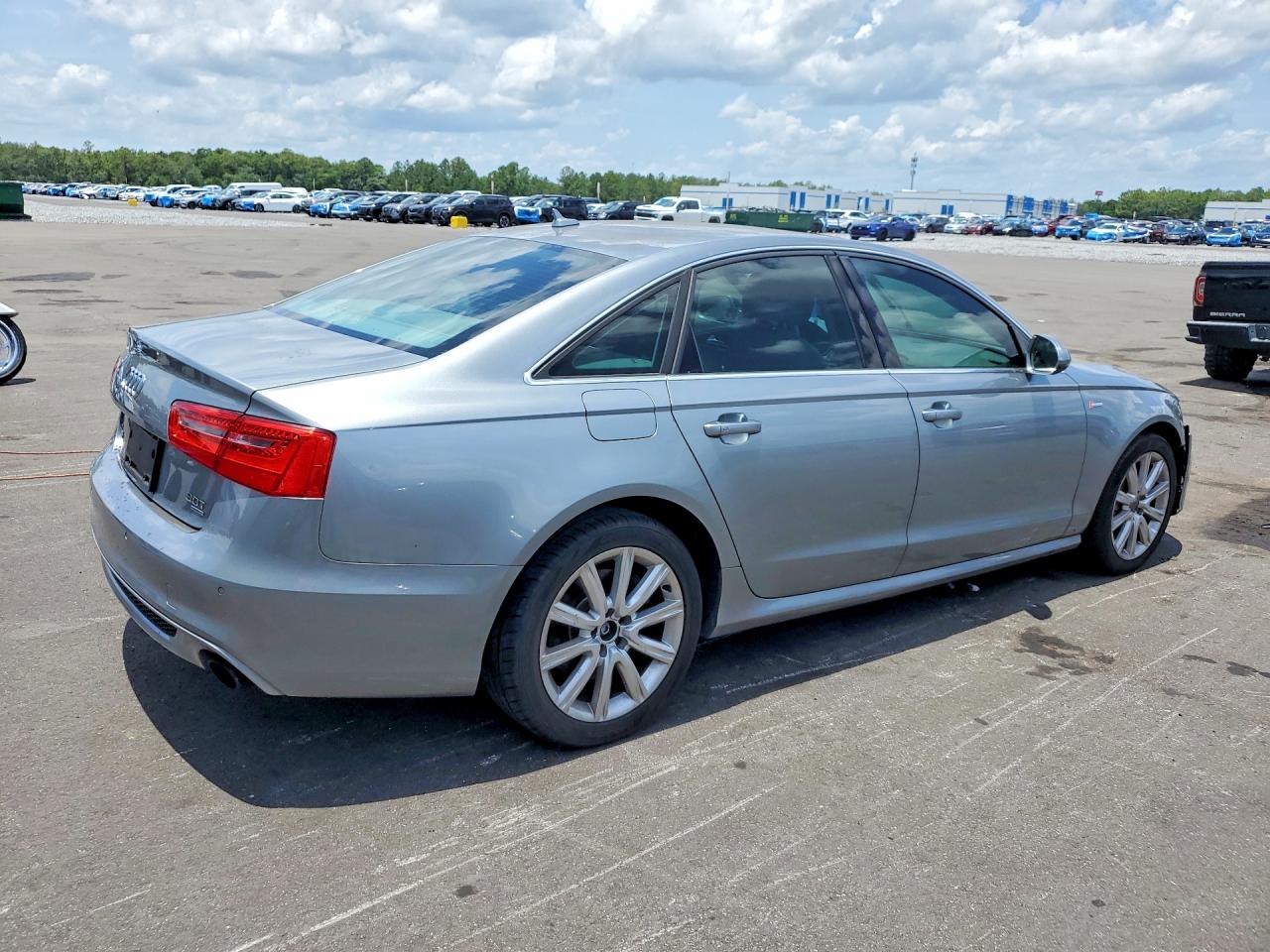 2013 Audi A6 Prestige Silver vin: WAUHGAFC4DN041968