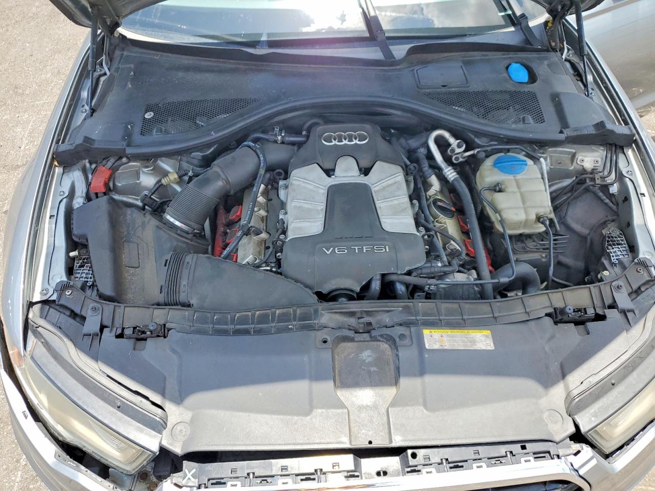 2013 Audi A6 Prestige Silver vin: WAUHGAFC4DN041968