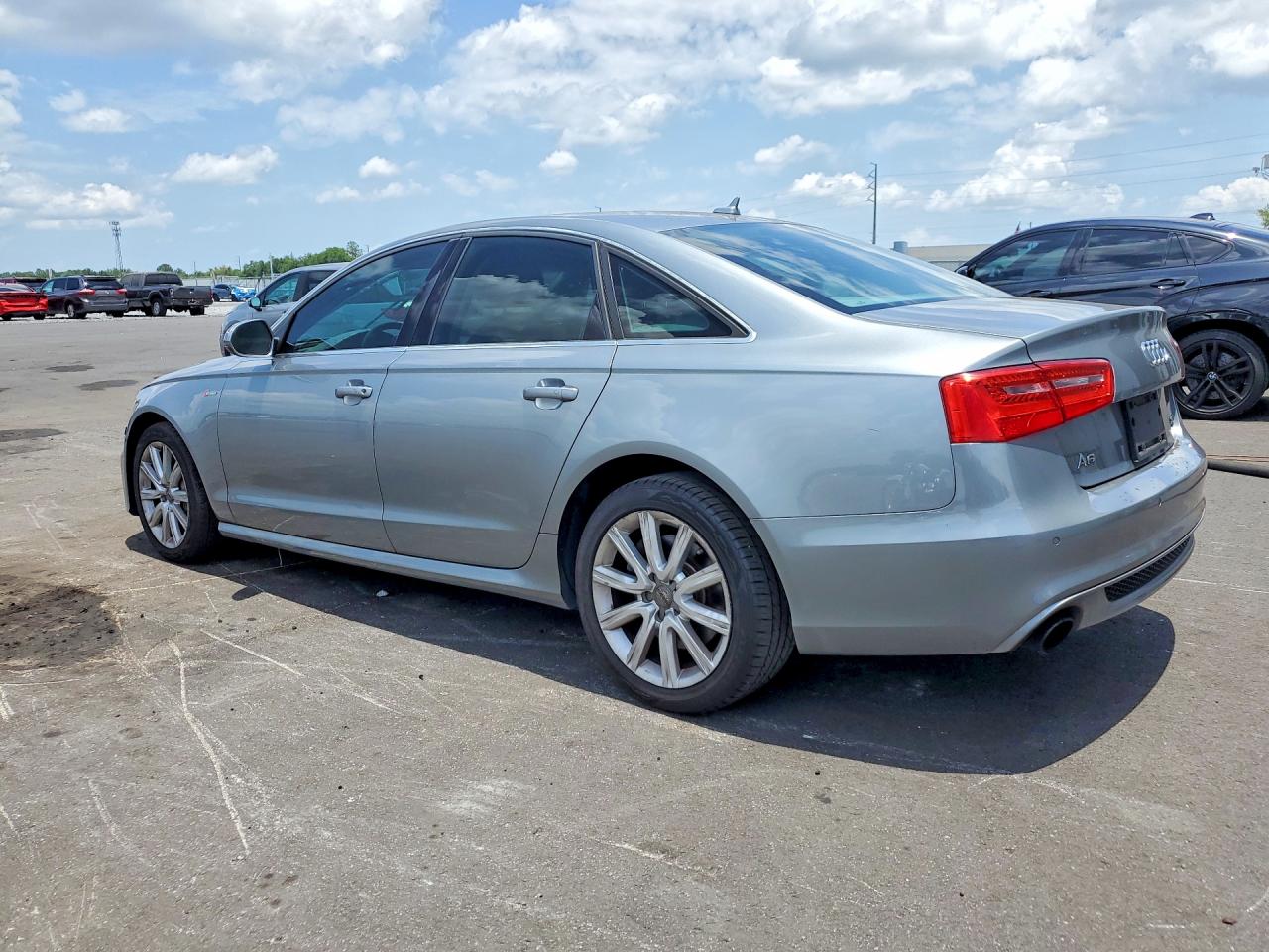 2013 Audi A6 Prestige Silver vin: WAUHGAFC4DN041968