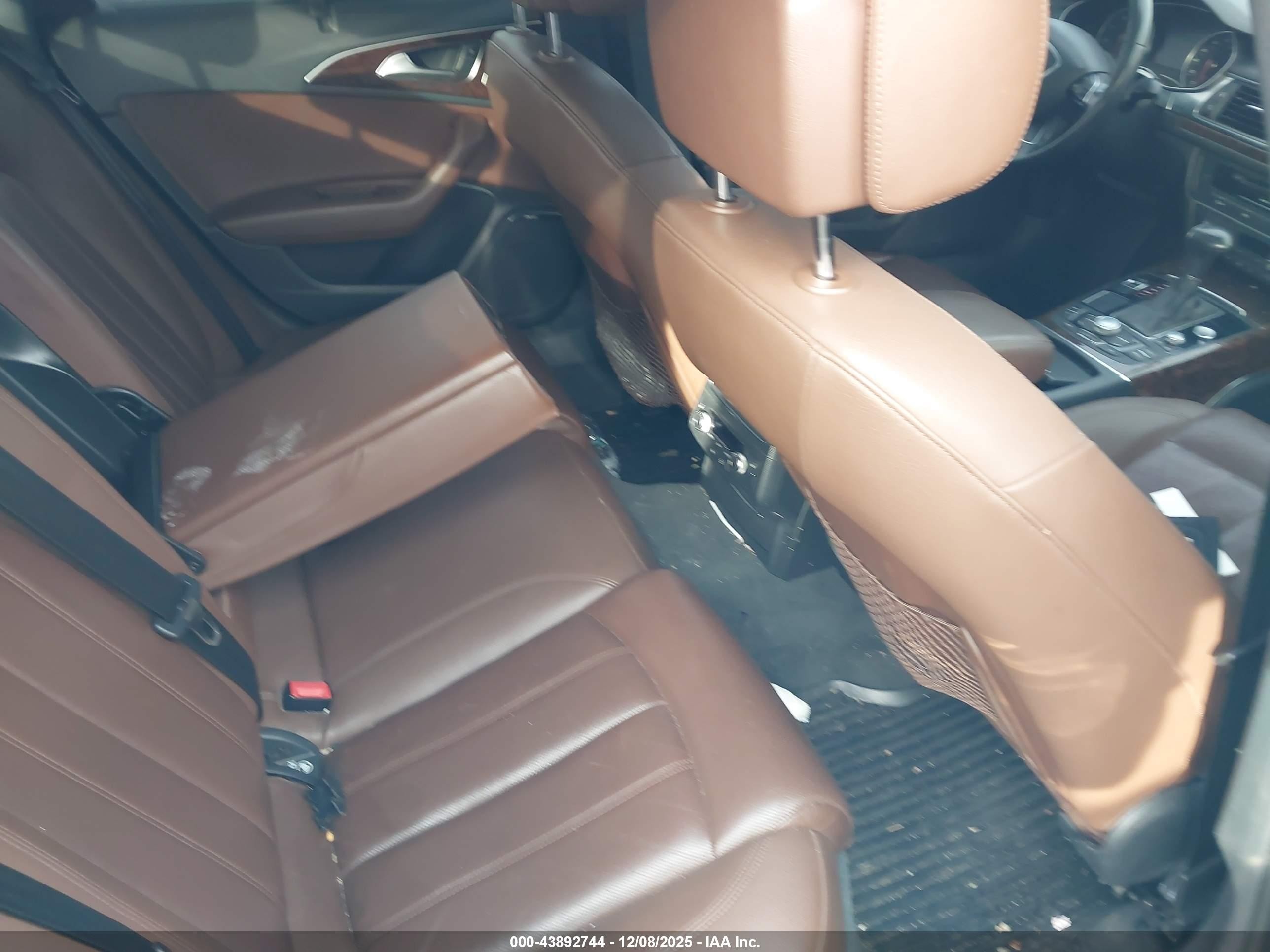 2013 Audi A6 3.0t Premium Gray vin: WAUHGAFC4DN076624