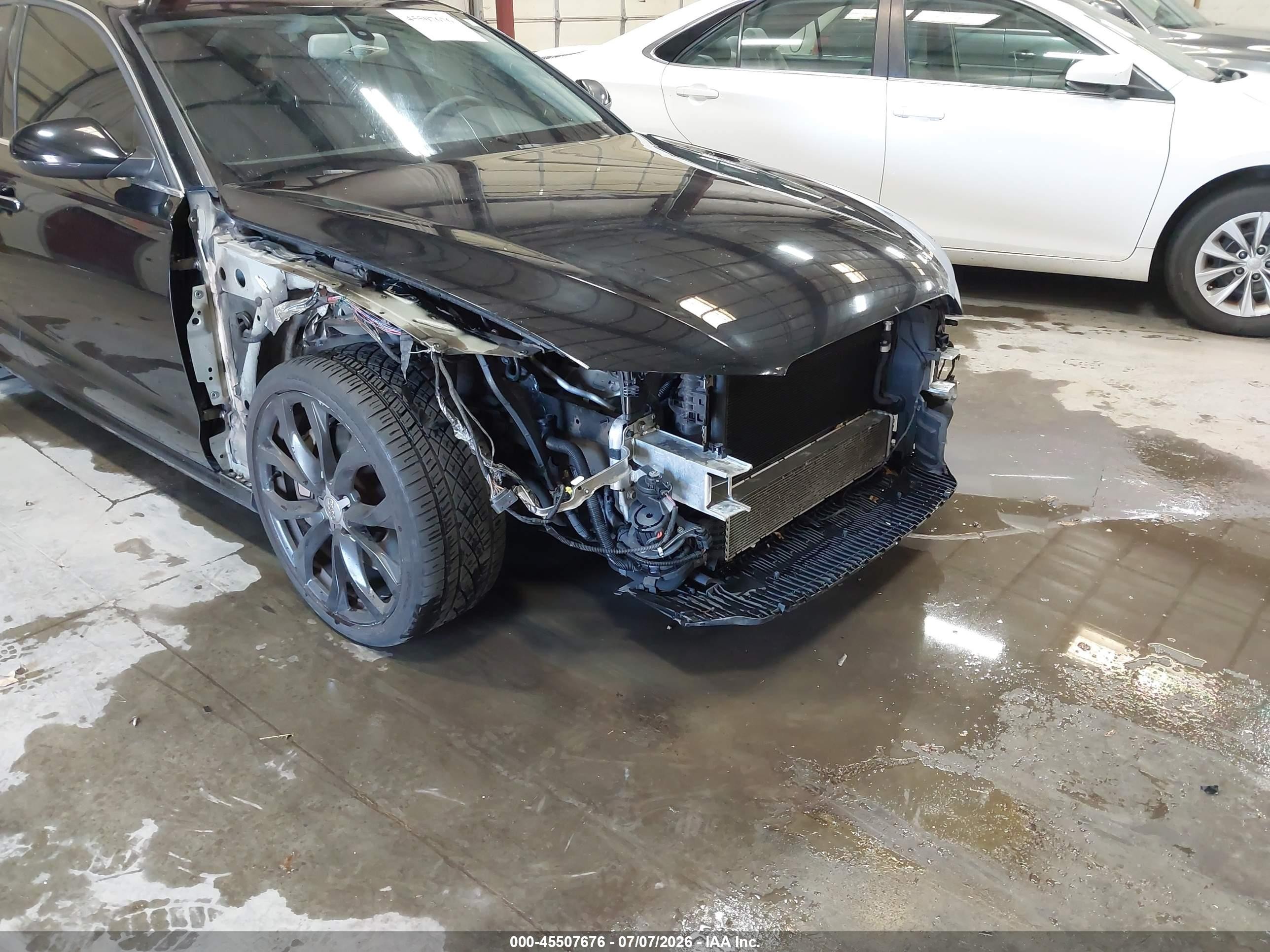 2013 Audi A6 3.0t Premium Black vin: WAUHGAFC4DN083220