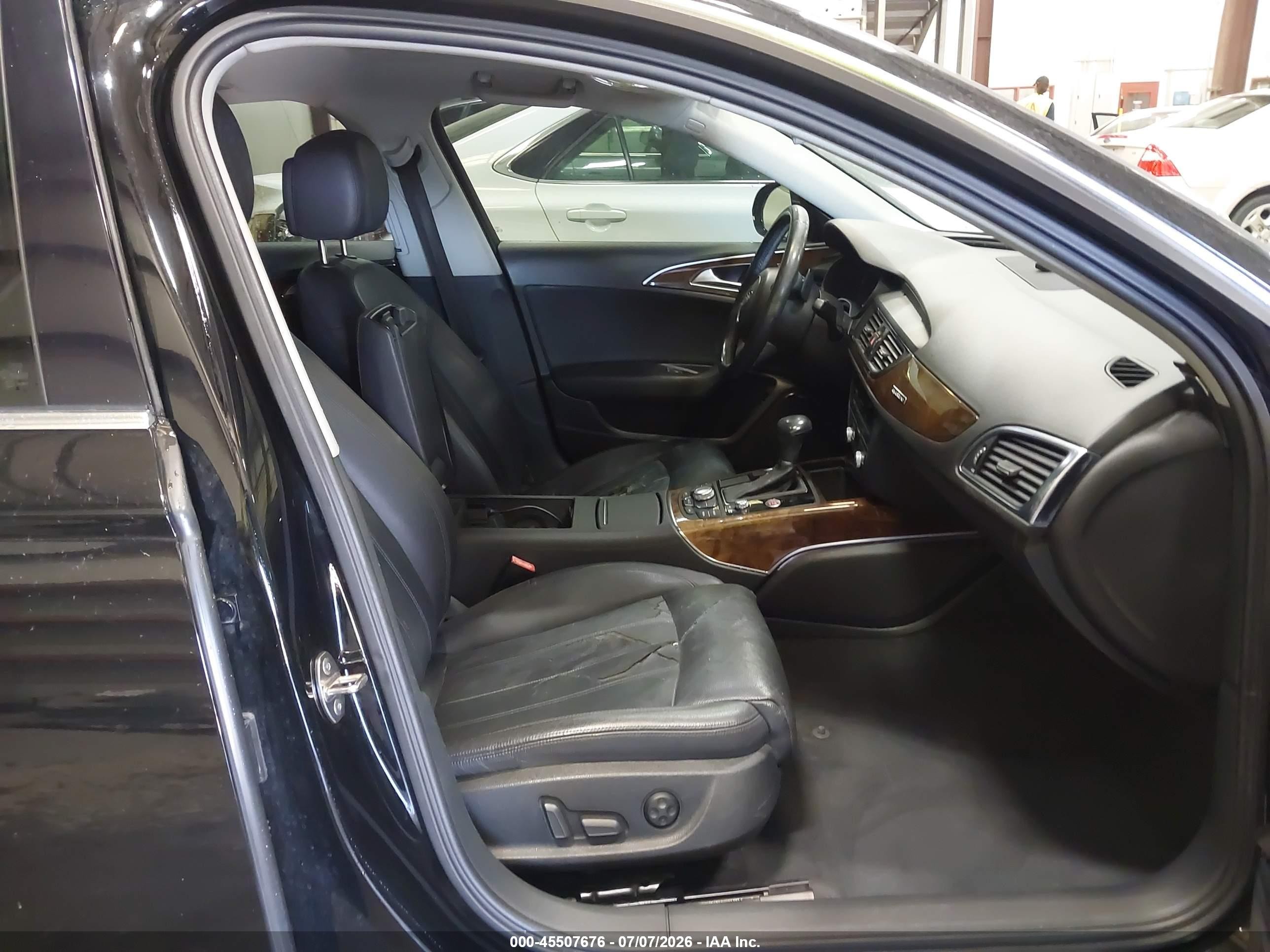 2013 Audi A6 3.0t Premium Black vin: WAUHGAFC4DN083220