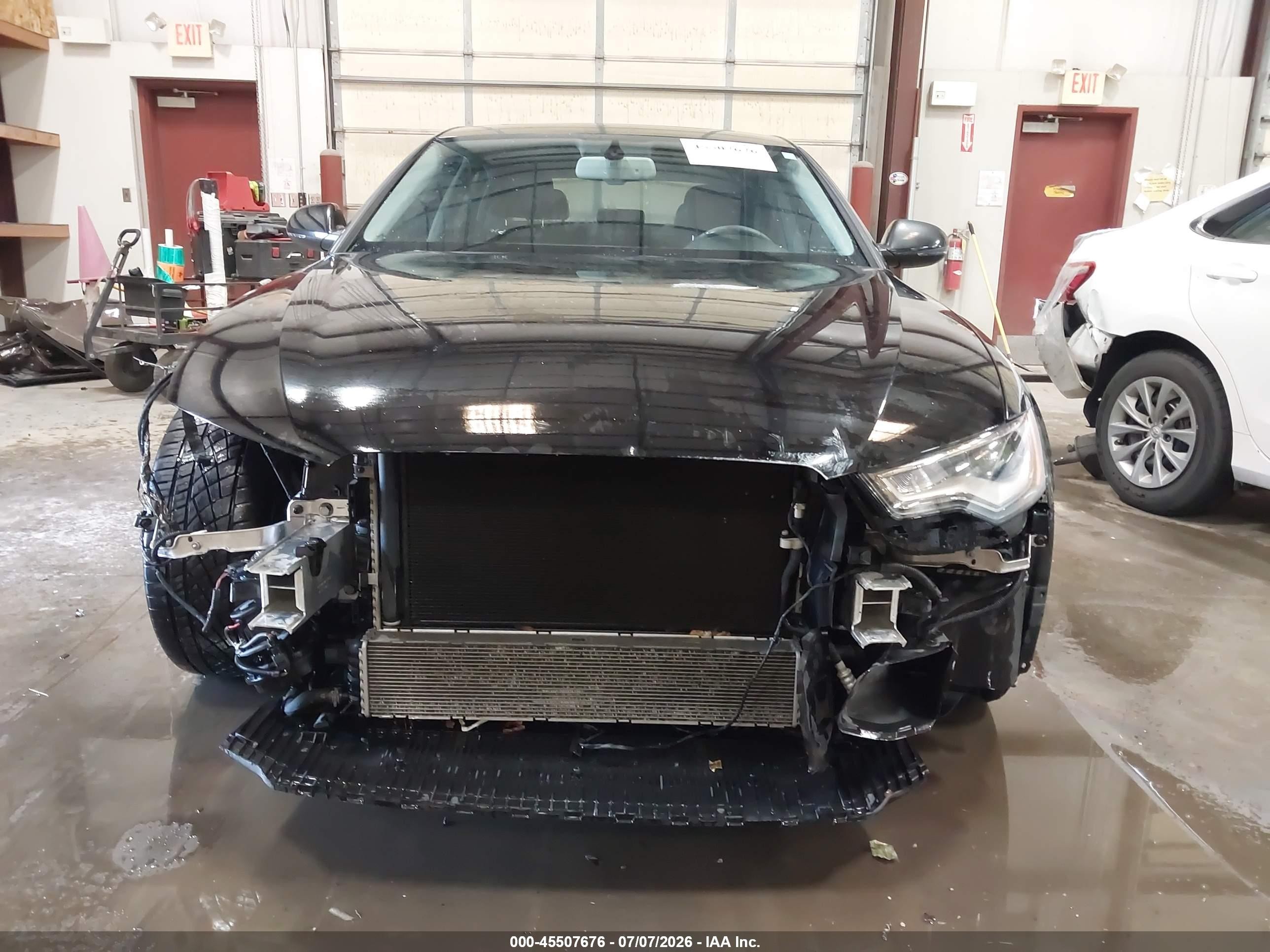 2013 Audi A6 3.0t Premium Black vin: WAUHGAFC4DN083220