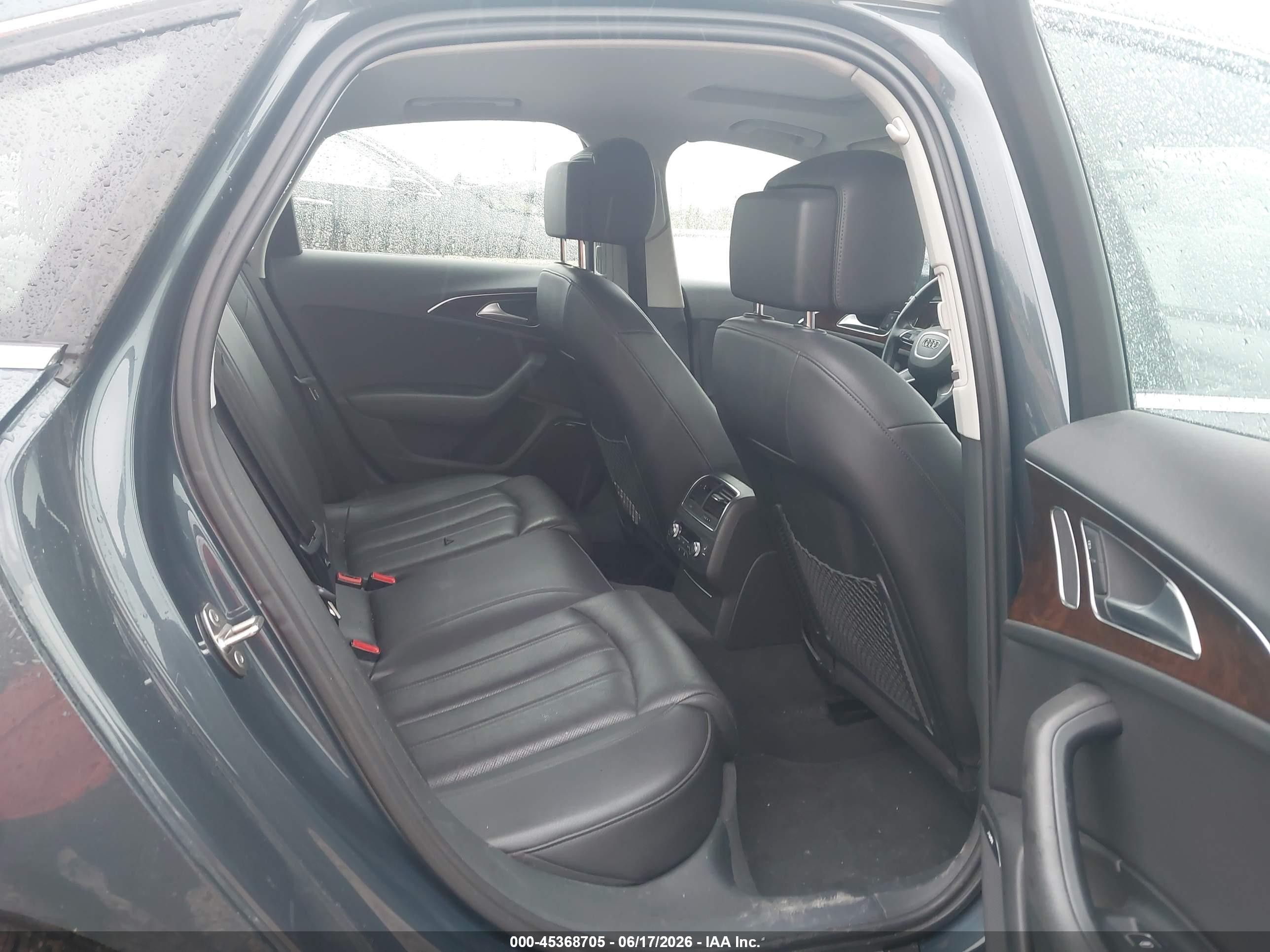 2014 Audi A6 3.0t Premium Plus Gray vin: WAUHGAFC4EN145071