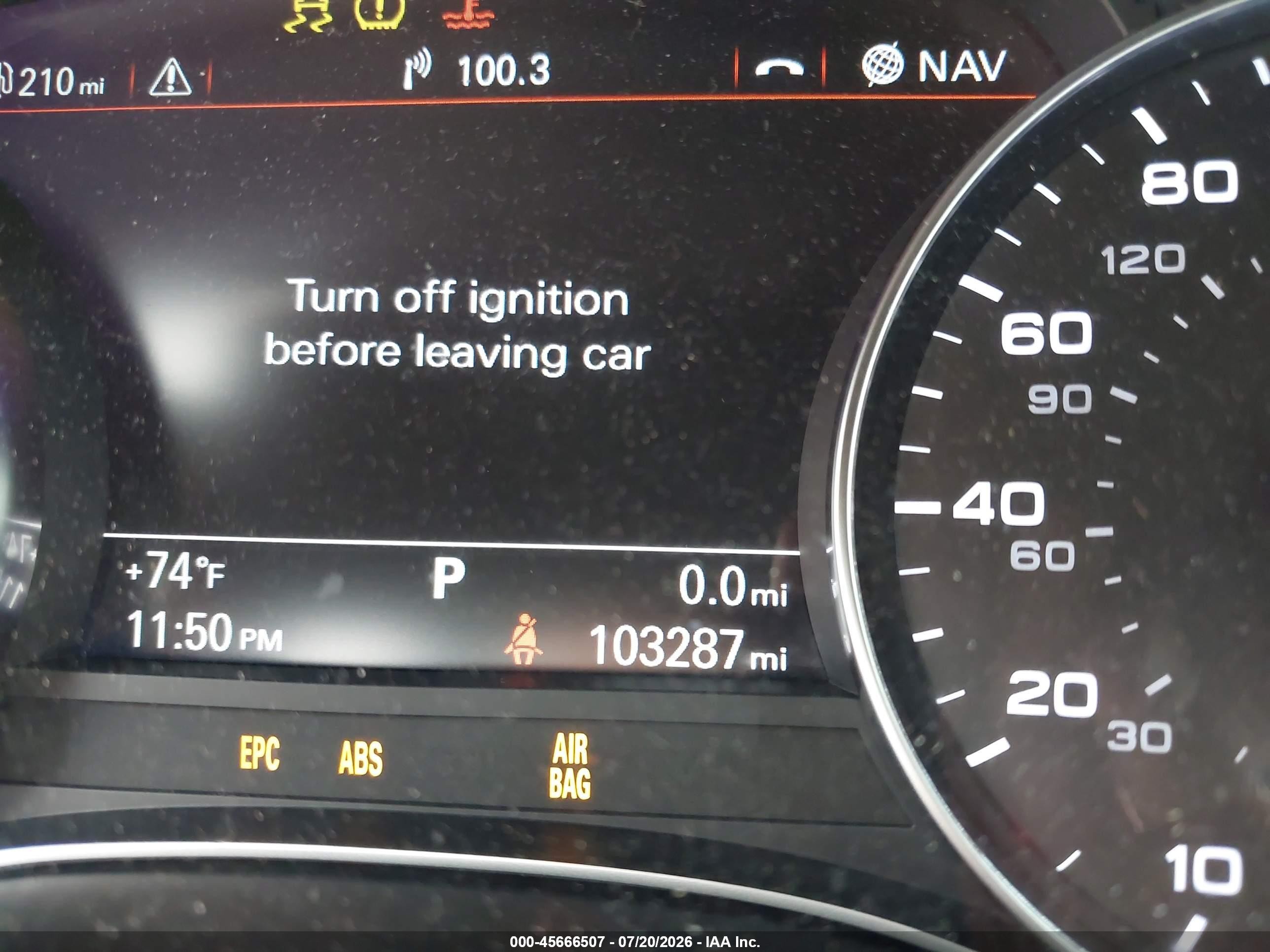 2015 Audi A6 3.0t Premium Plus Gray vin: WAUHGAFC4FN011338