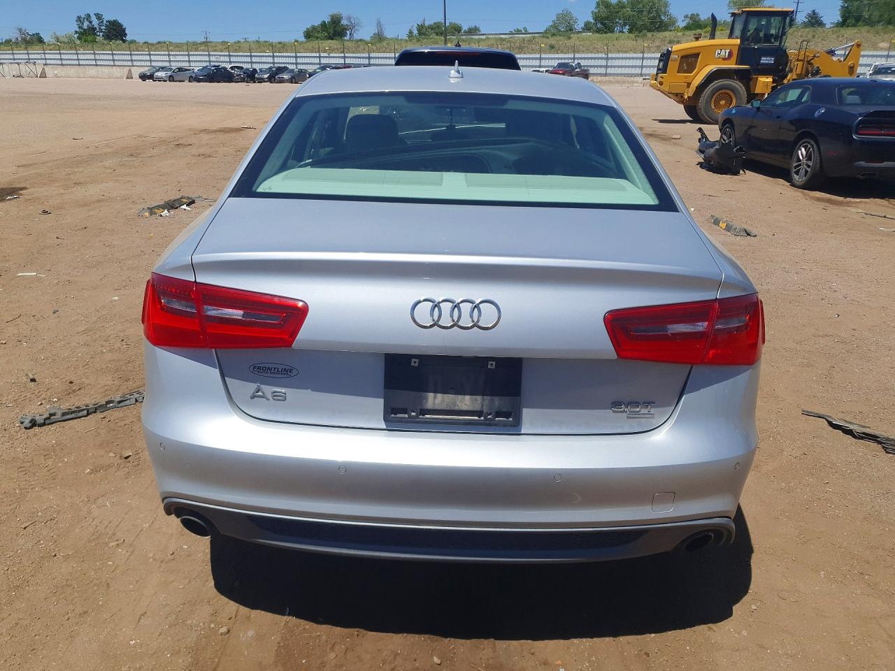 2012 Audi A6 Prestige Серебряный vin: WAUHGAFC5CN069096