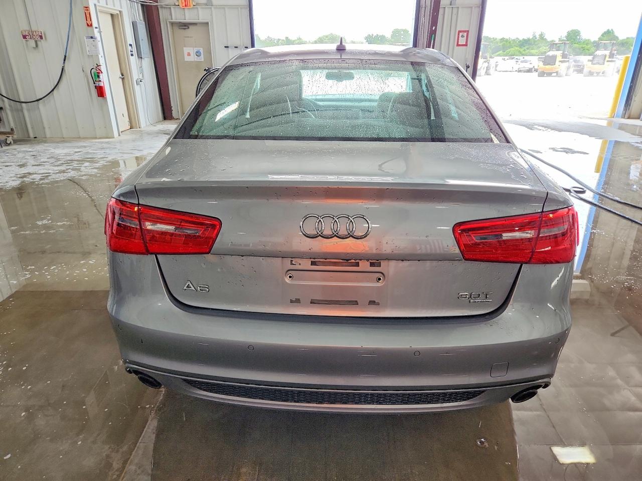 2012 Audi A6 Prestige Silver vin: WAUHGAFC5CN074797