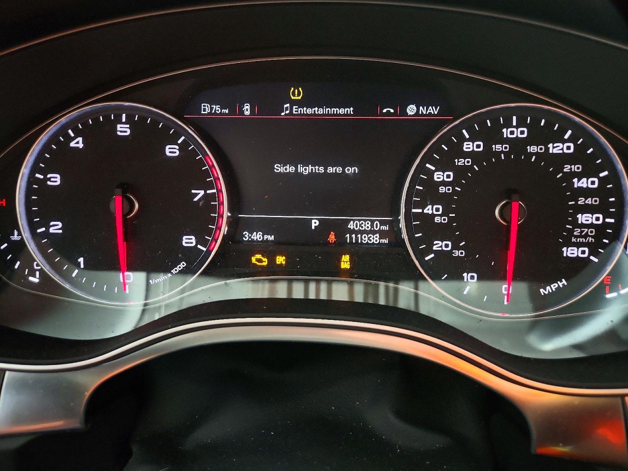 2012 Audi A6 Prestige Silver vin: WAUHGAFC5CN074797