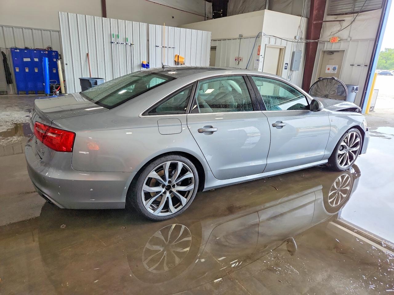 2012 Audi A6 Prestige Silver vin: WAUHGAFC5CN074797