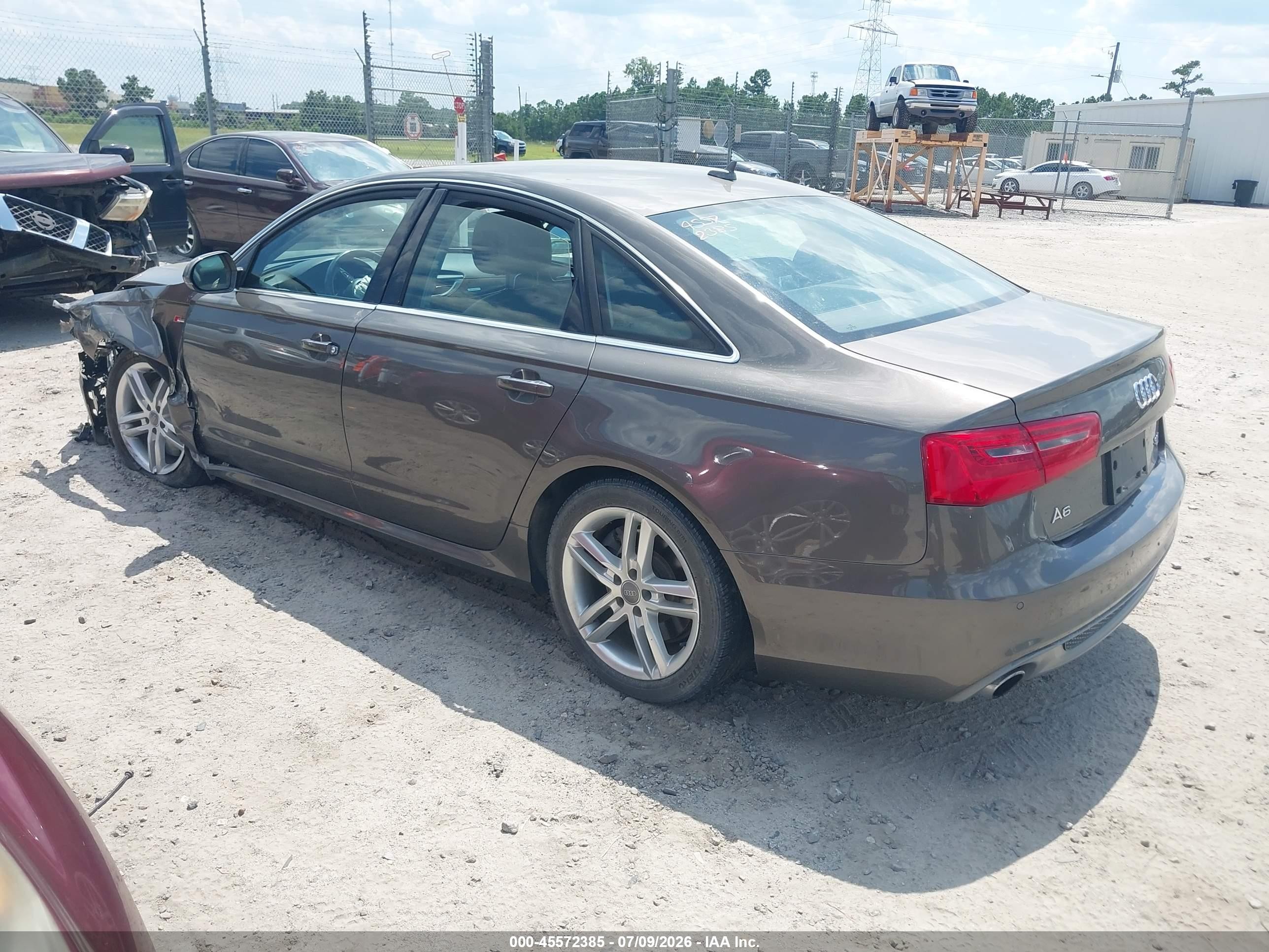 2012 Audi A6 3.0t Prestige Gray vin: WAUHGAFC5CN080664