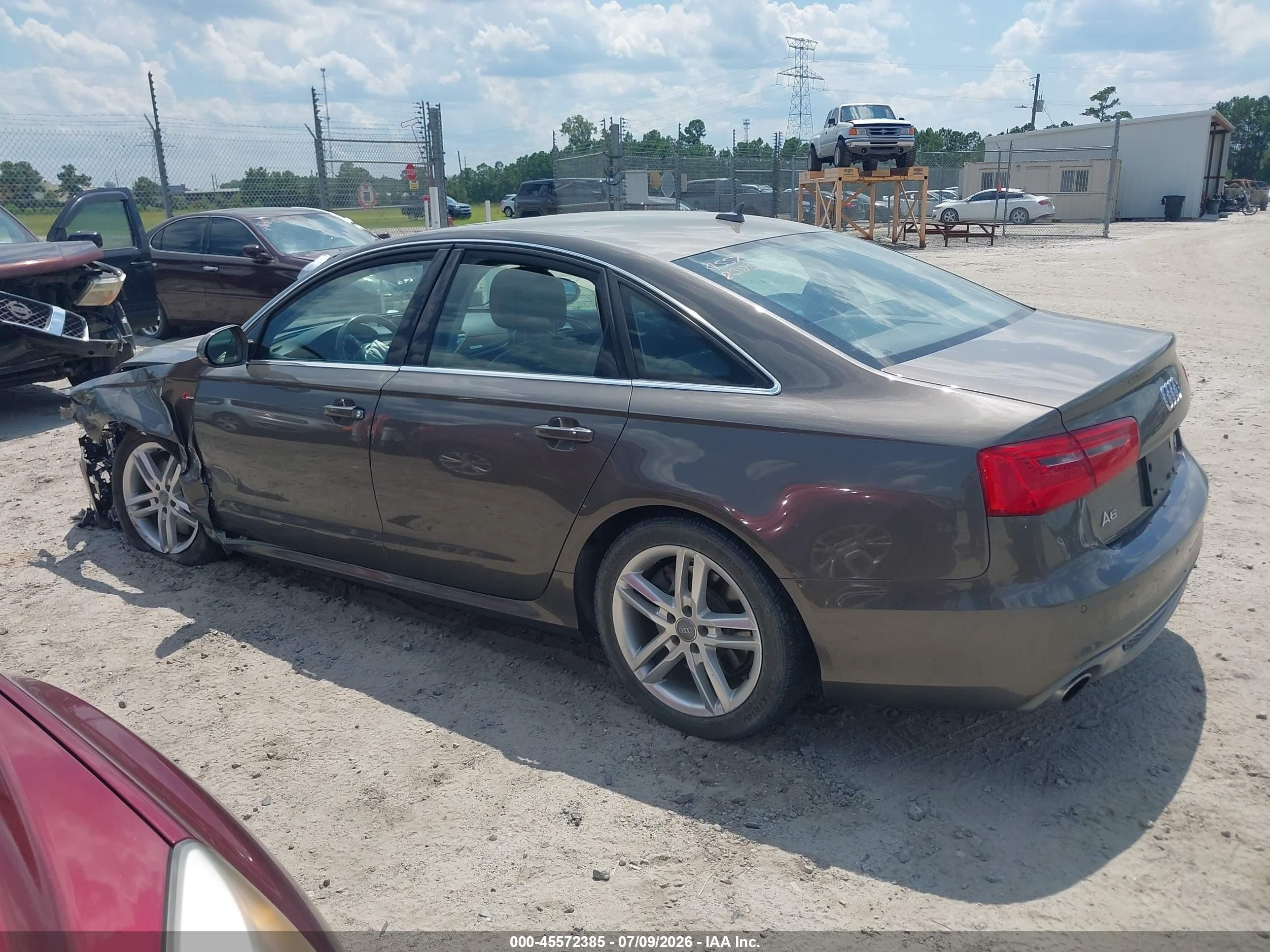2012 Audi A6 3.0t Prestige Gray vin: WAUHGAFC5CN080664