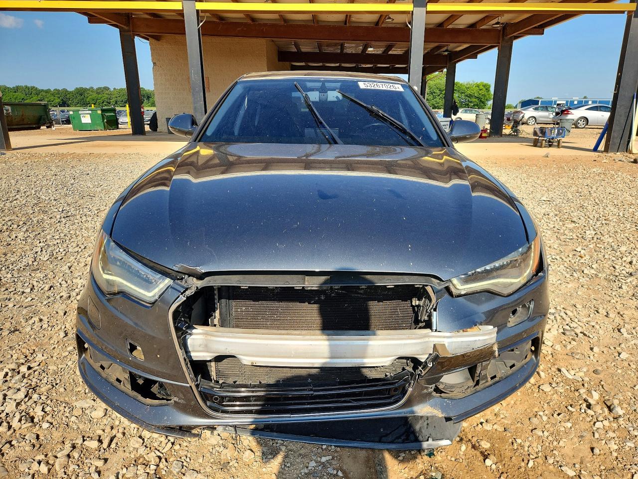 2014 Audi A6 Prestige Charcoal vin: WAUHGAFC5EN061244