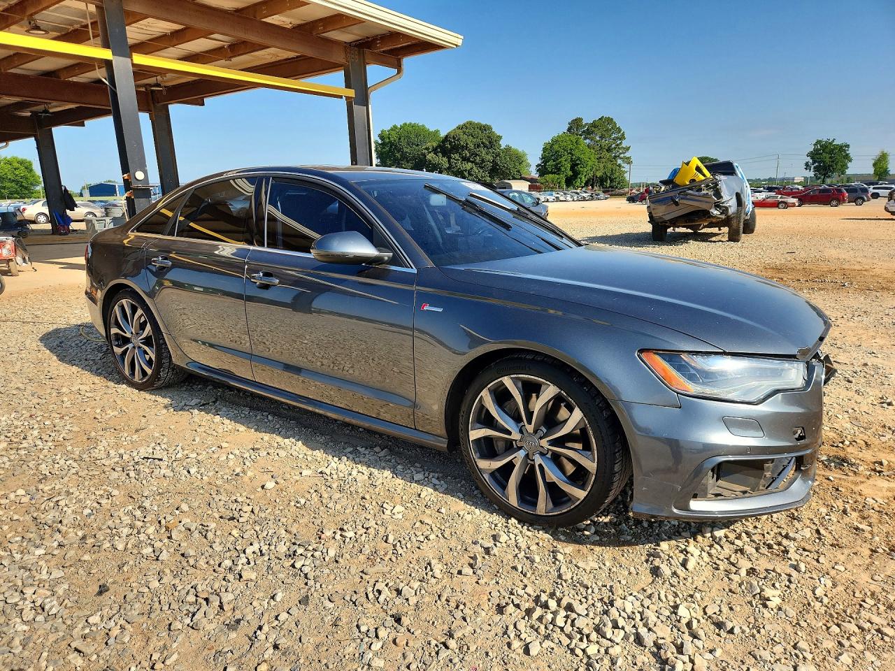 2014 Audi A6 Prestige Charcoal vin: WAUHGAFC5EN061244
