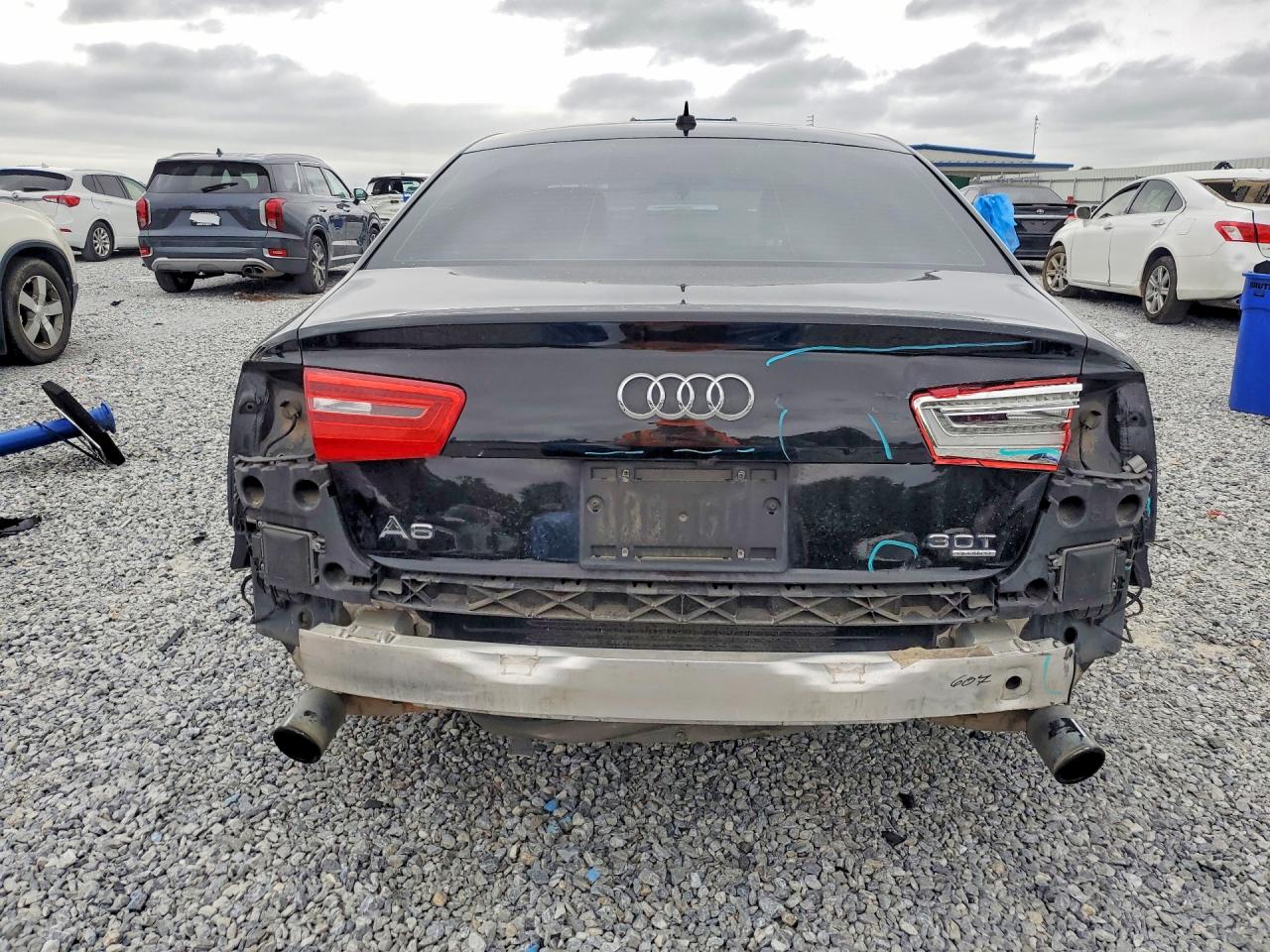 2014 Audi A6 Prestige Black vin: WAUHGAFC5EN078948