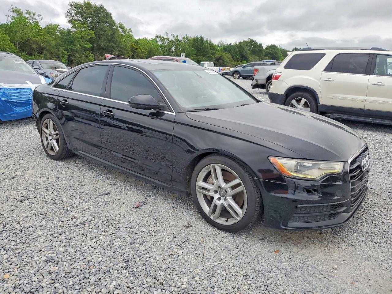 2014 Audi A6 Prestige Black vin: WAUHGAFC5EN078948