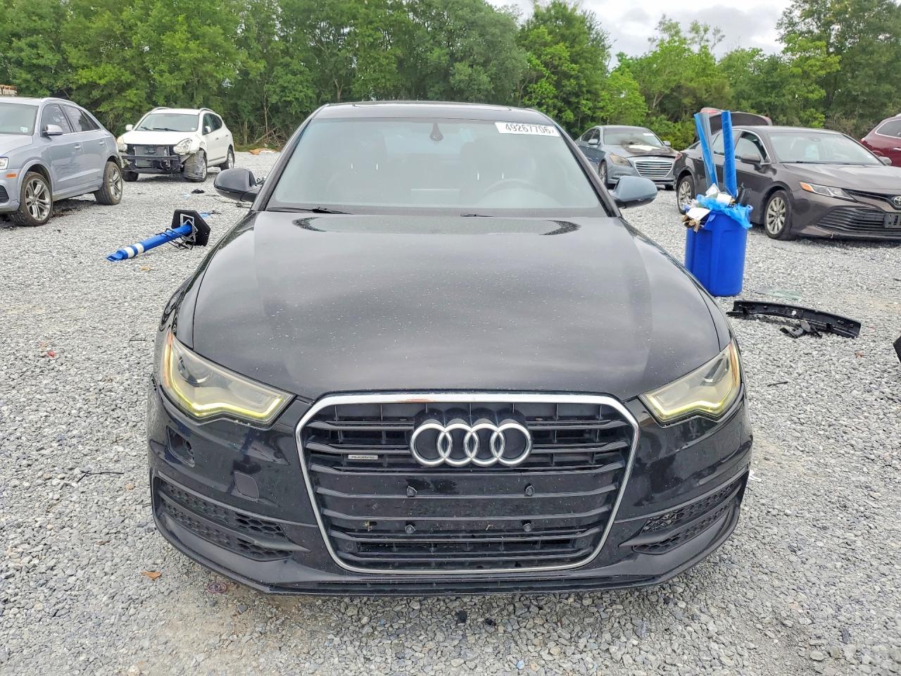 2014 Audi A6 Prestige Black vin: WAUHGAFC5EN078948