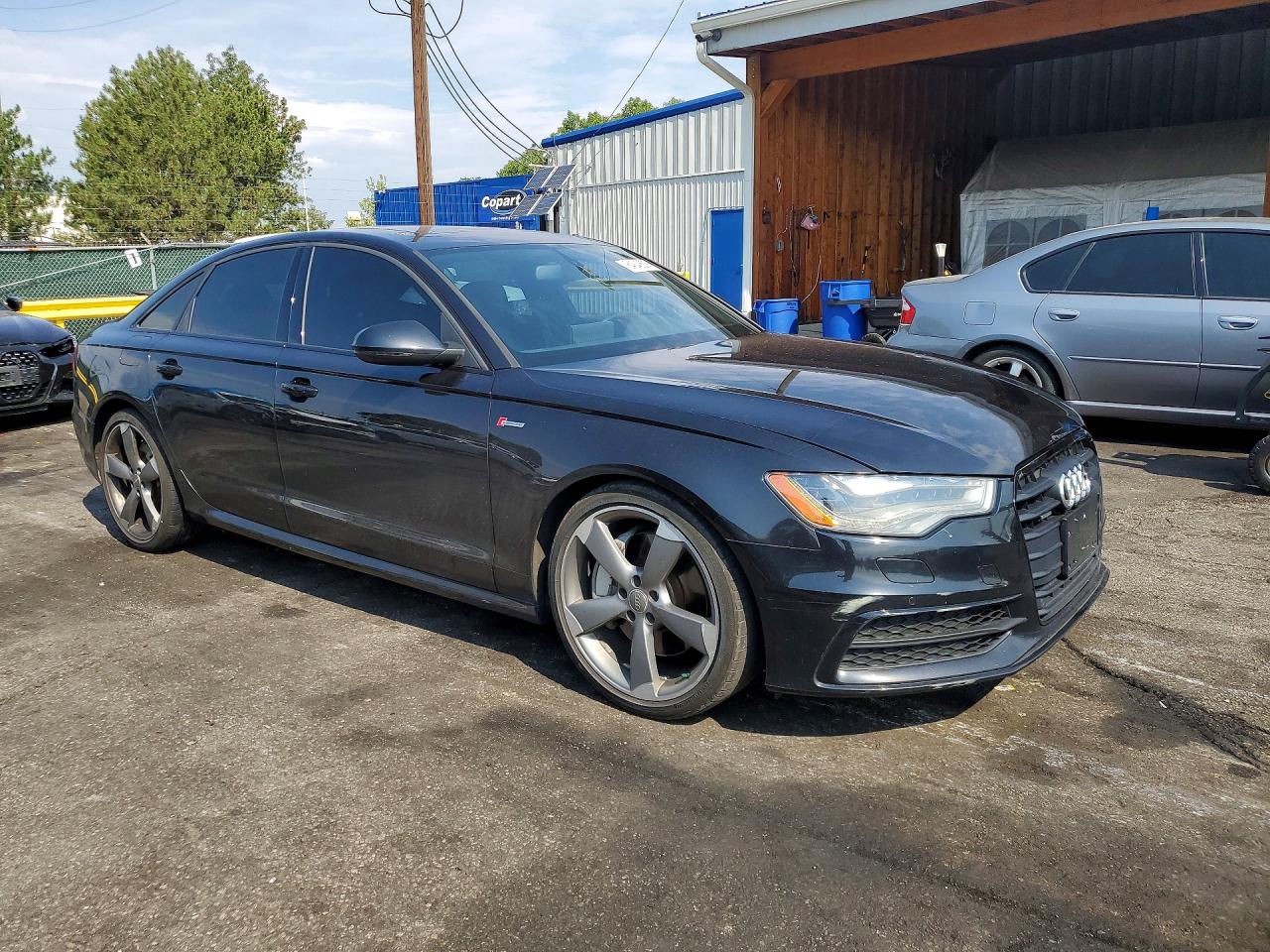 2014 Audi A6 Prestige Black vin: WAUHGAFC5EN079162