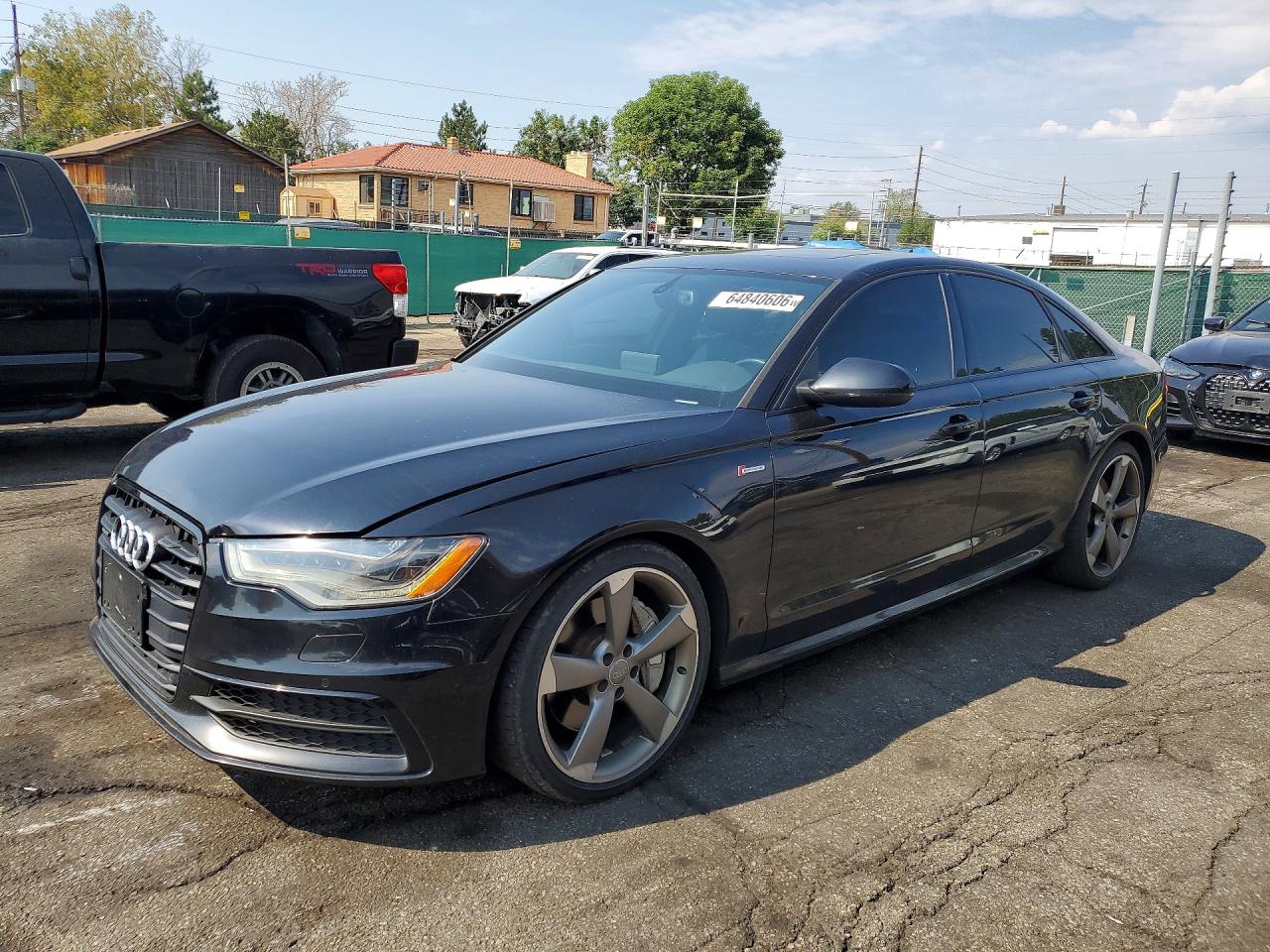 2014 Audi A6 Prestige Black vin: WAUHGAFC5EN079162