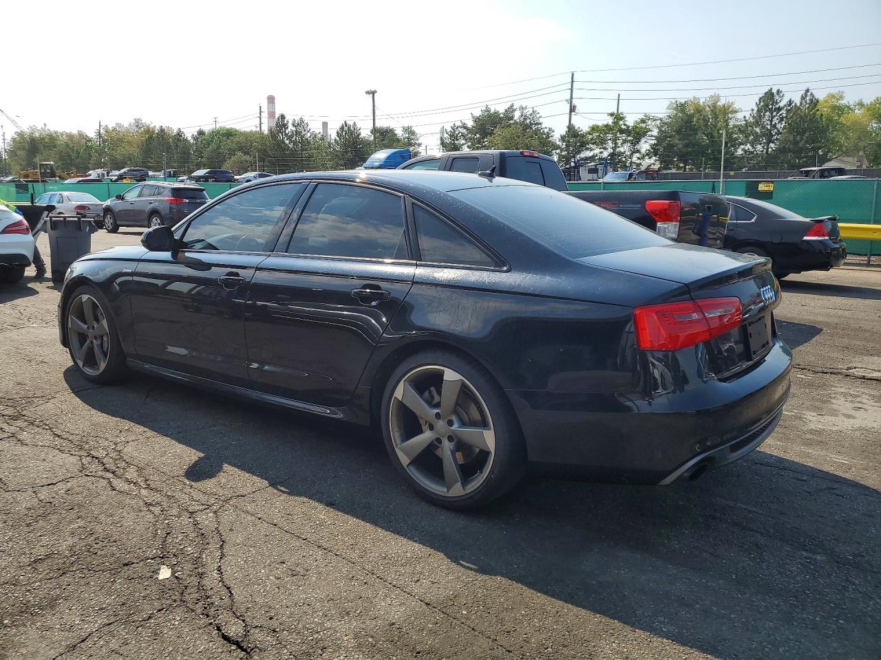 2014 Audi A6 Prestige Black vin: WAUHGAFC5EN079162