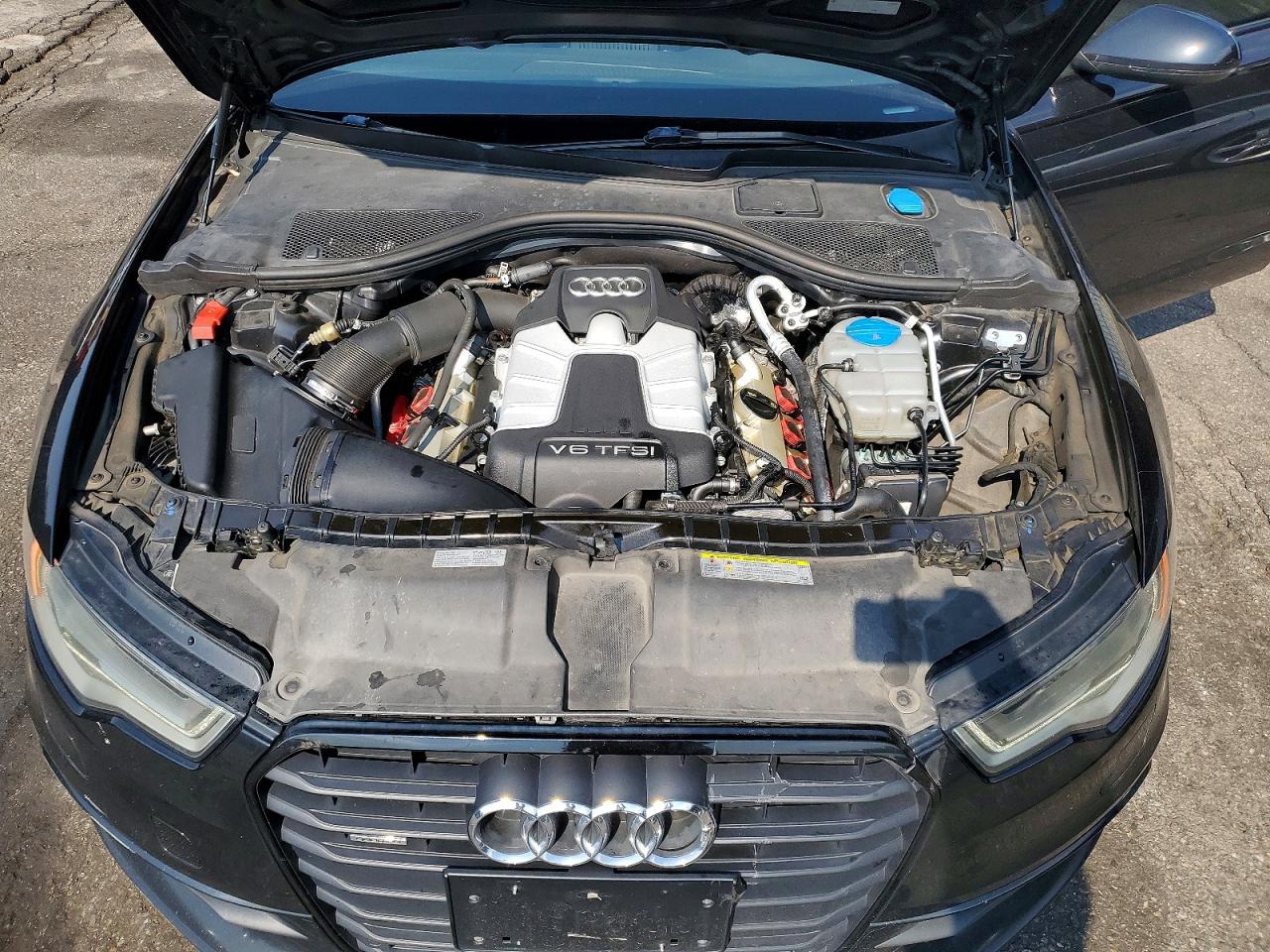 2014 Audi A6 Prestige Black vin: WAUHGAFC5EN079162