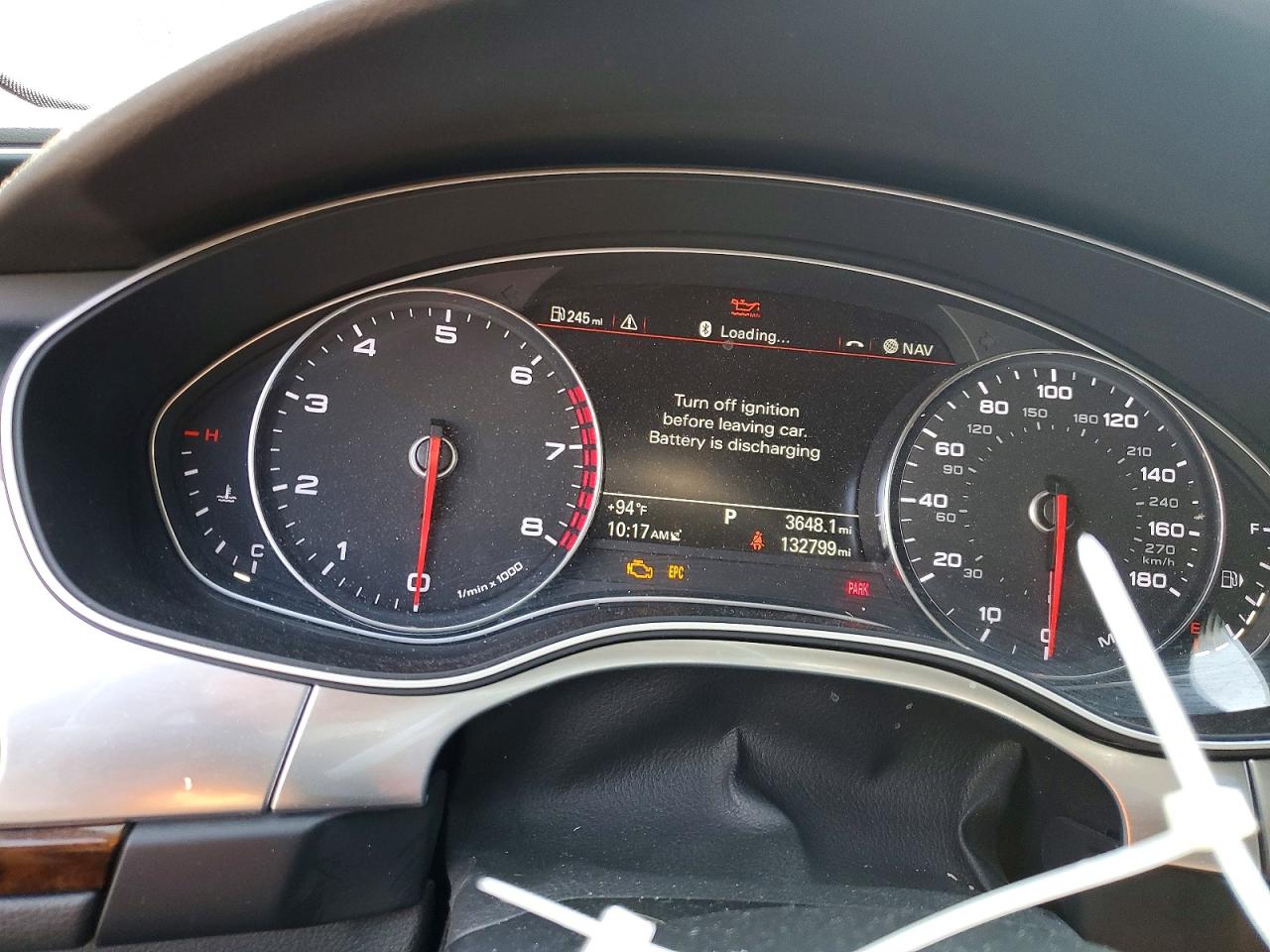 2014 Audi A6 Prestige Black vin: WAUHGAFC5EN079162