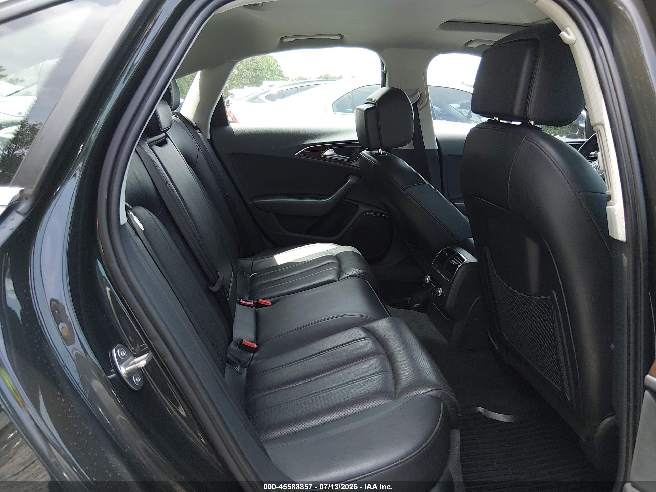 2014 Audi A6 3.0t Premium Plus Brown vin: WAUHGAFC5EN161683