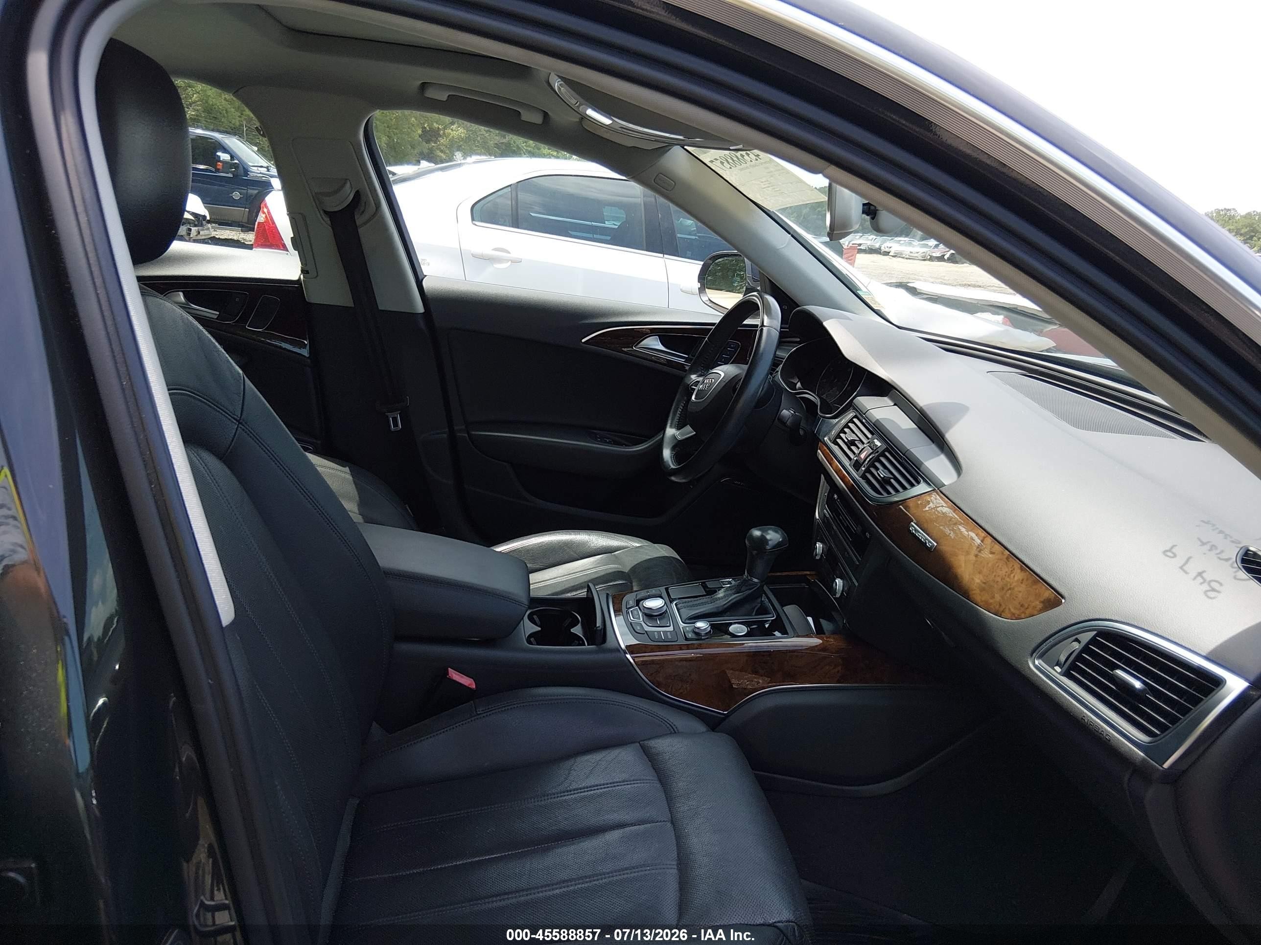 2014 Audi A6 3.0t Premium Plus Brown vin: WAUHGAFC5EN161683