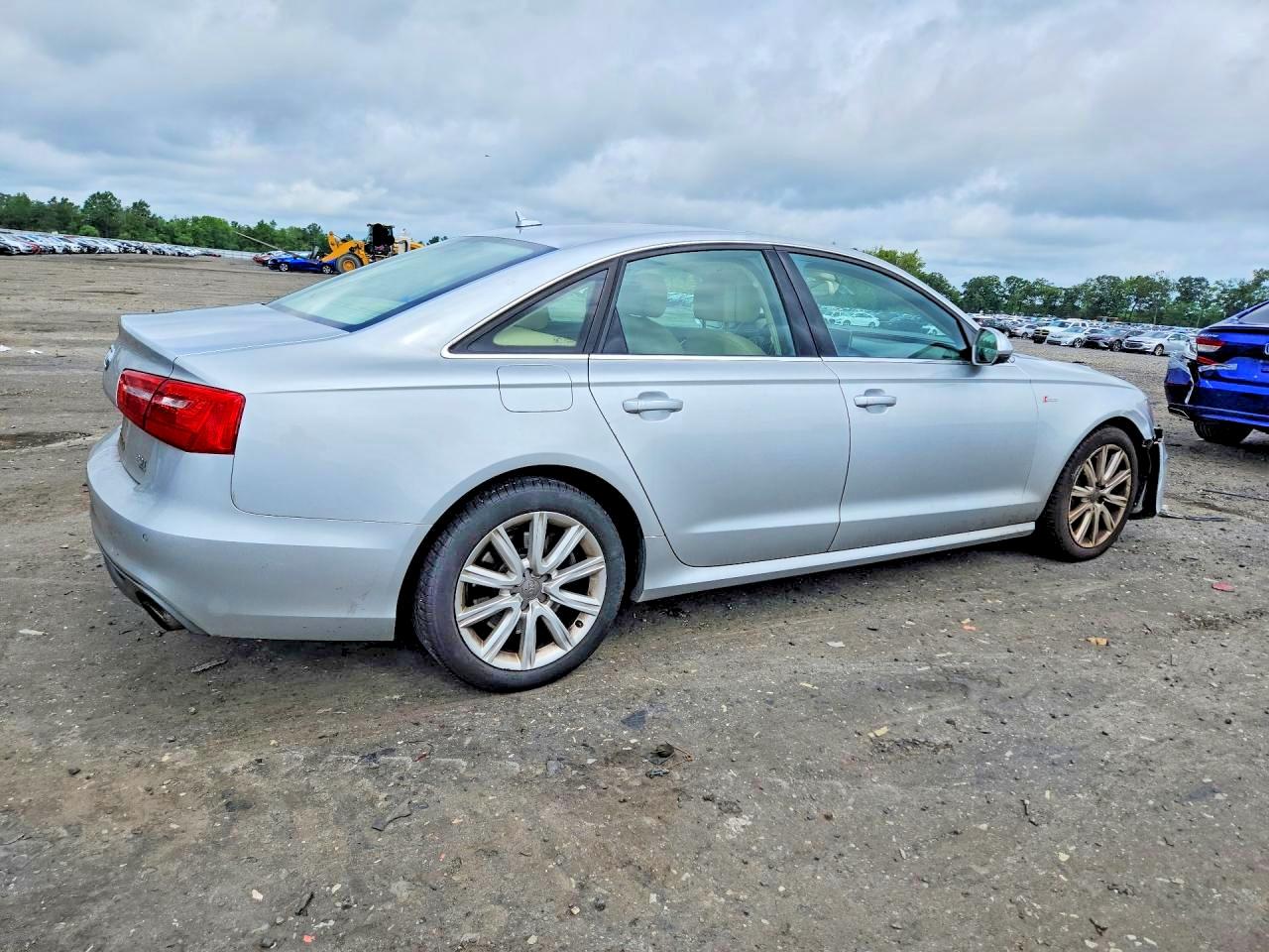 2015 Audi A6 Prestige Silver vin: WAUHGAFC5FN004690