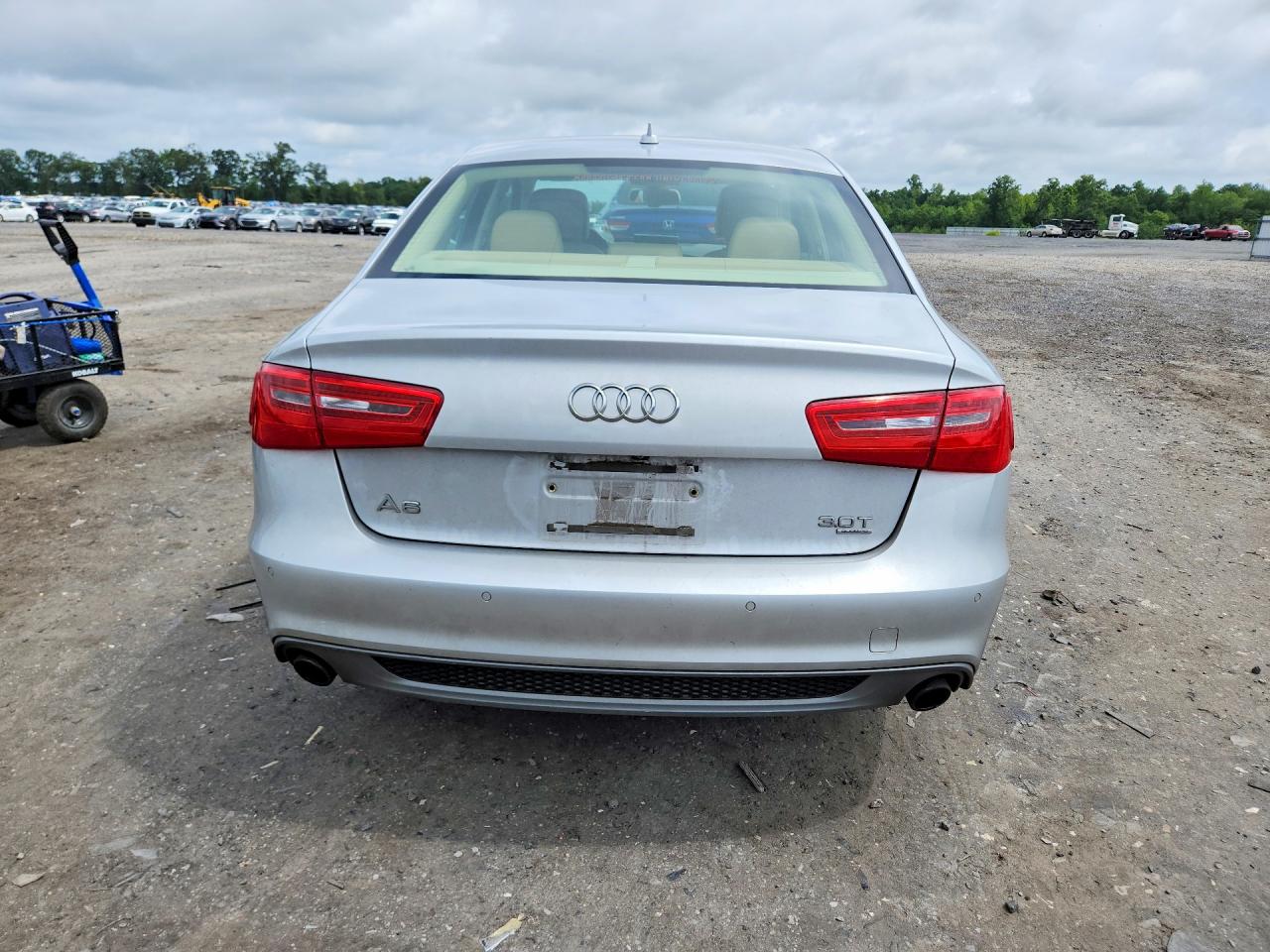 2015 Audi A6 Prestige Silver vin: WAUHGAFC5FN004690