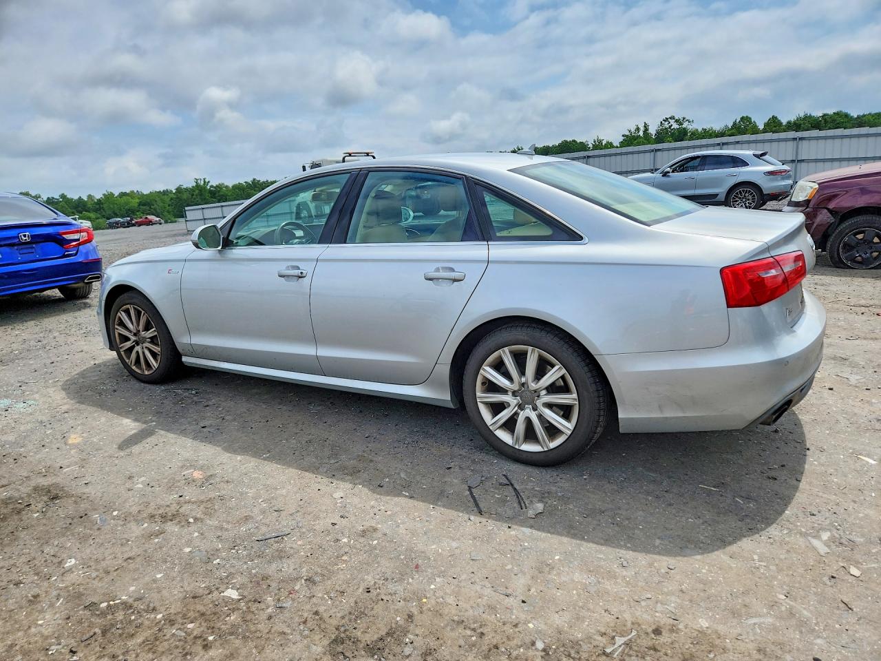 2015 Audi A6 Prestige Silver vin: WAUHGAFC5FN004690