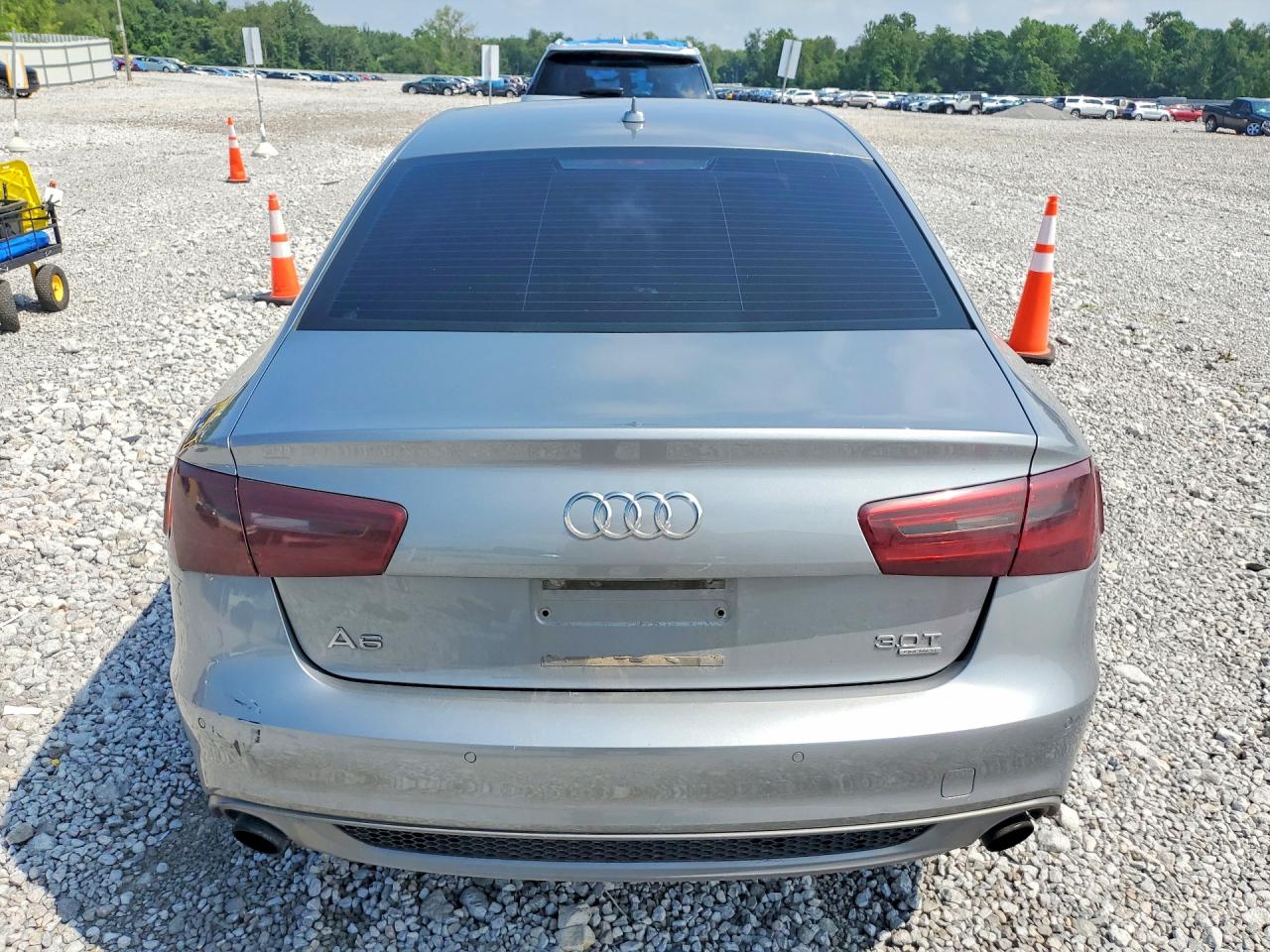 2015 Audi A6 Prestige Silver vin: WAUHGAFC5FN027922