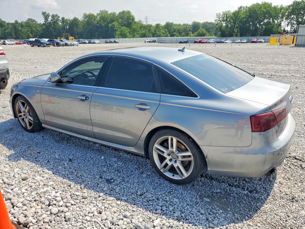 2015 Audi A6 Prestige Silver vin: WAUHGAFC5FN027922