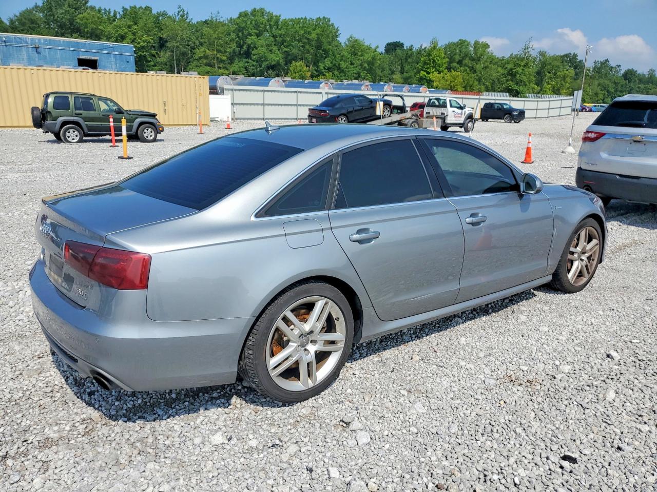 2015 Audi A6 Prestige Silver vin: WAUHGAFC5FN027922