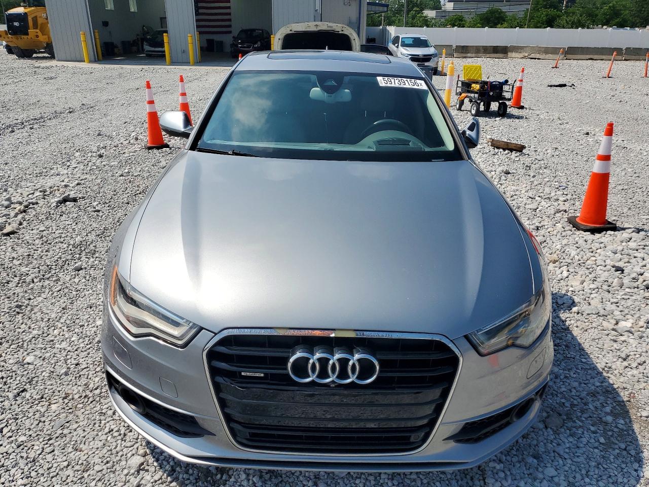 2015 Audi A6 Prestige Silver vin: WAUHGAFC5FN027922