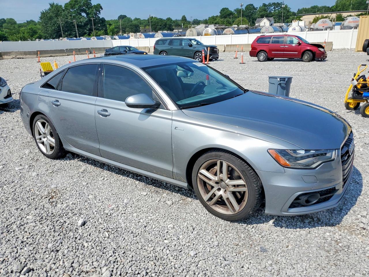 2015 Audi A6 Prestige Silver vin: WAUHGAFC5FN027922