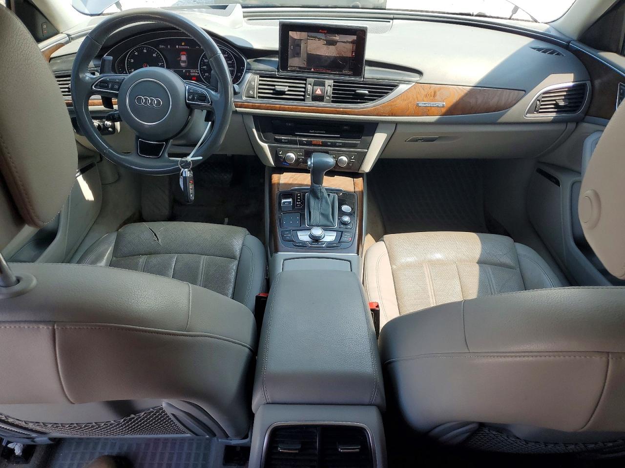 2015 Audi A6 Prestige Silver vin: WAUHGAFC5FN027922