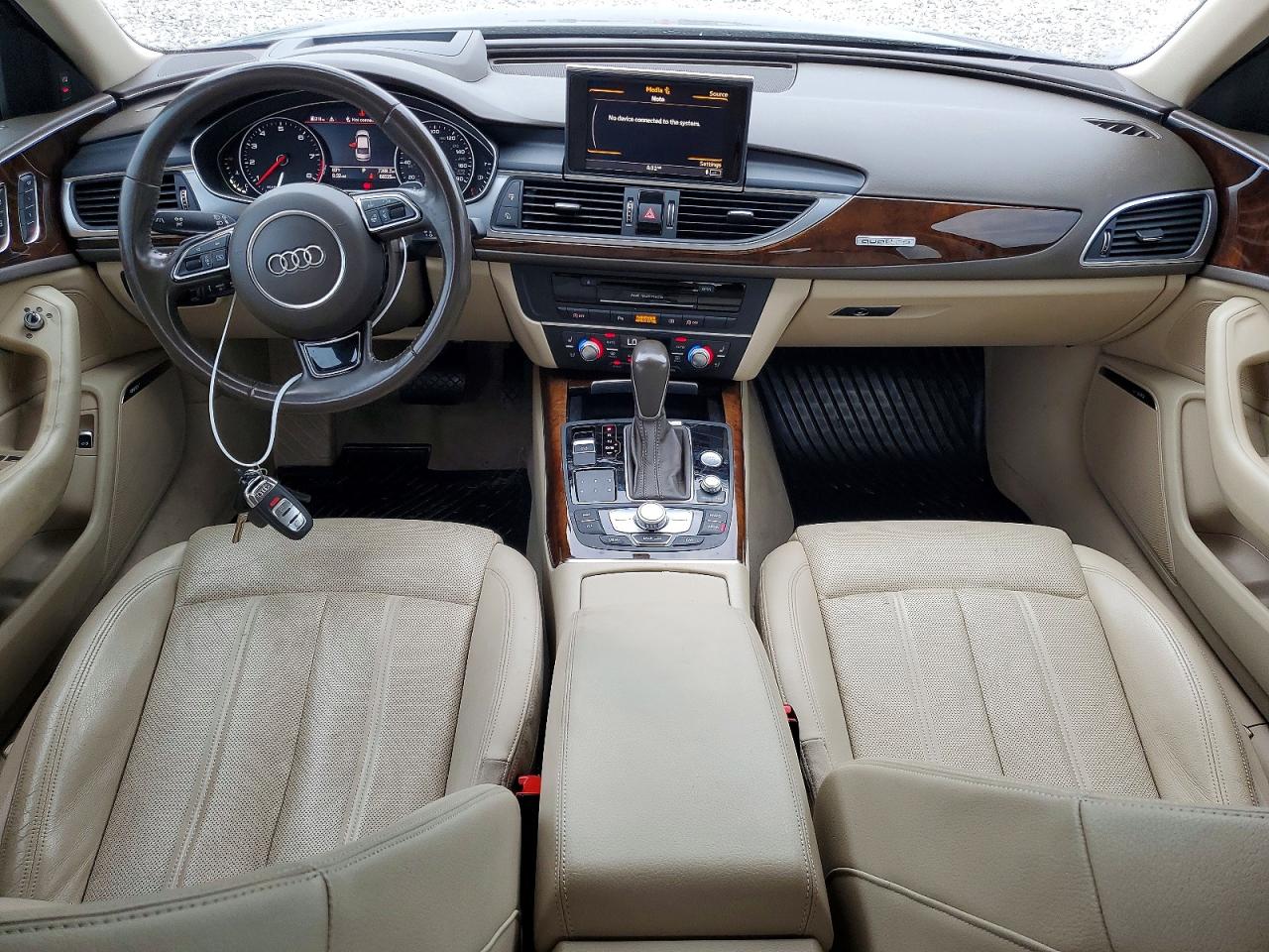 2016 Audi A6 Prestige Угольный vin: WAUHGAFC5GN088608