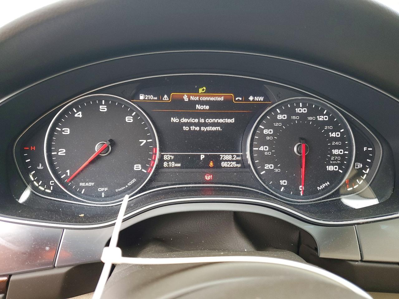2016 Audi A6 Prestige Угольный vin: WAUHGAFC5GN088608