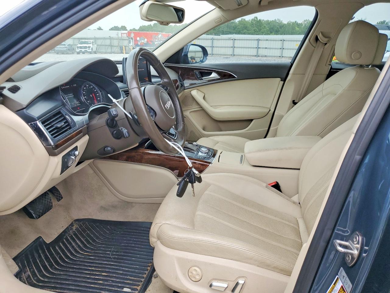 2016 Audi A6 Prestige Угольный vin: WAUHGAFC5GN088608