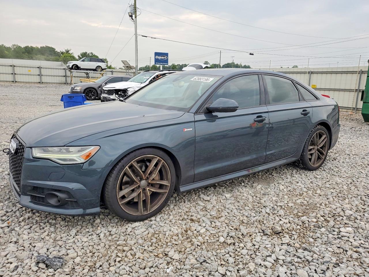 2016 Audi A6 Prestige Charcoal vin: WAUHGAFC5GN088608