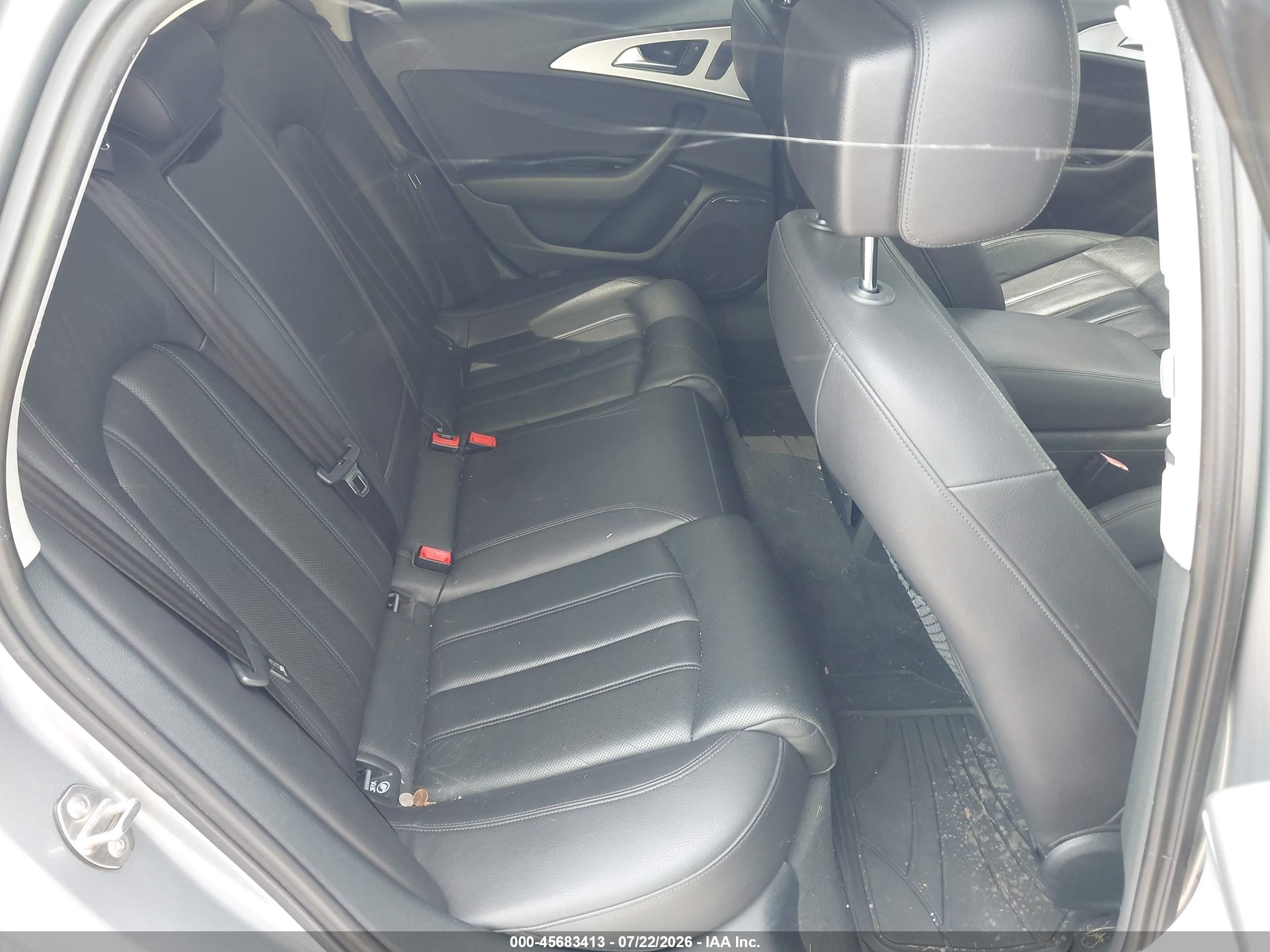 2012 Audi A6 3.0t Prestige Silver vin: WAUHGAFC6CN071701