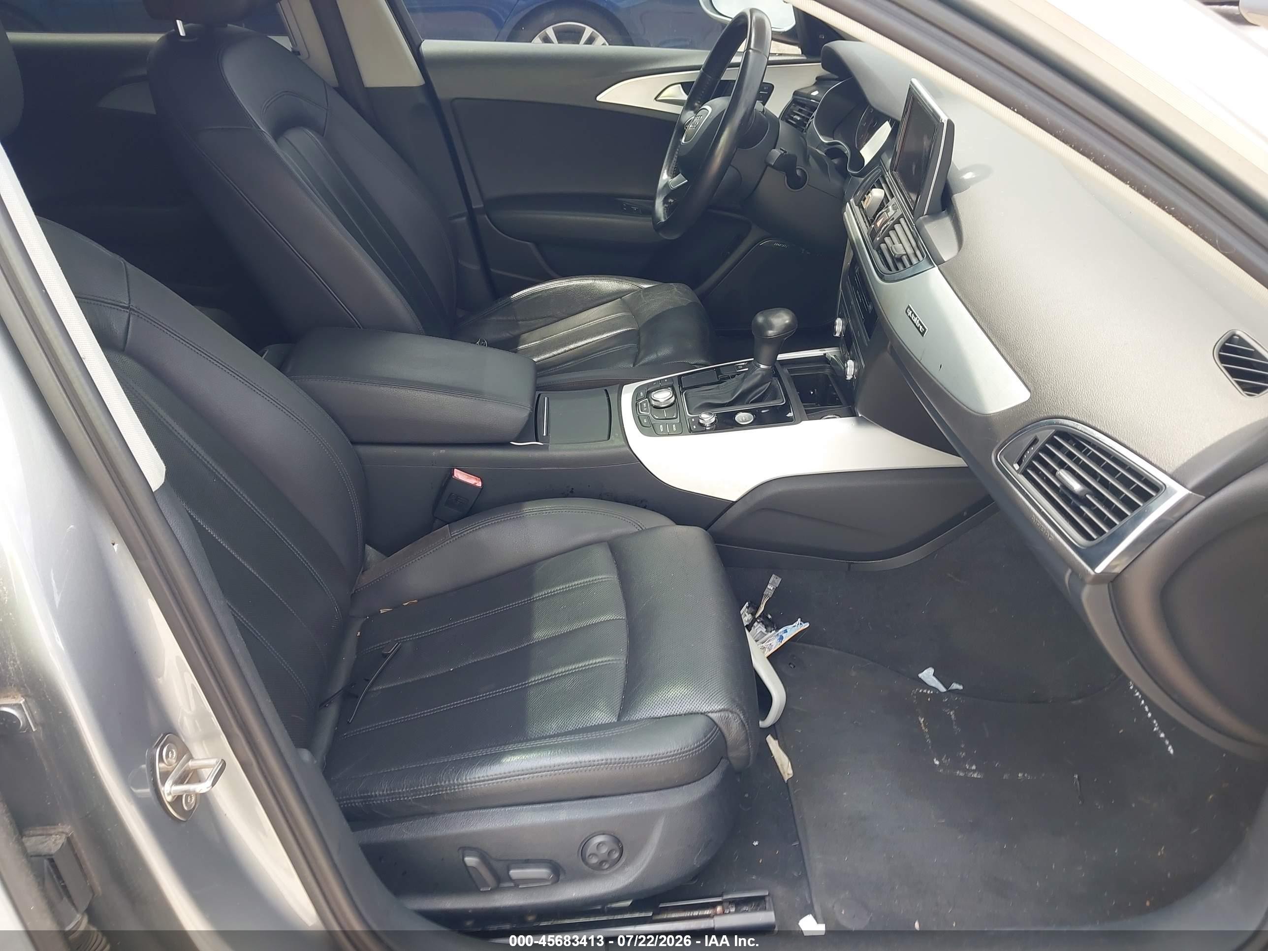 2012 Audi A6 3.0t Prestige Silver vin: WAUHGAFC6CN071701