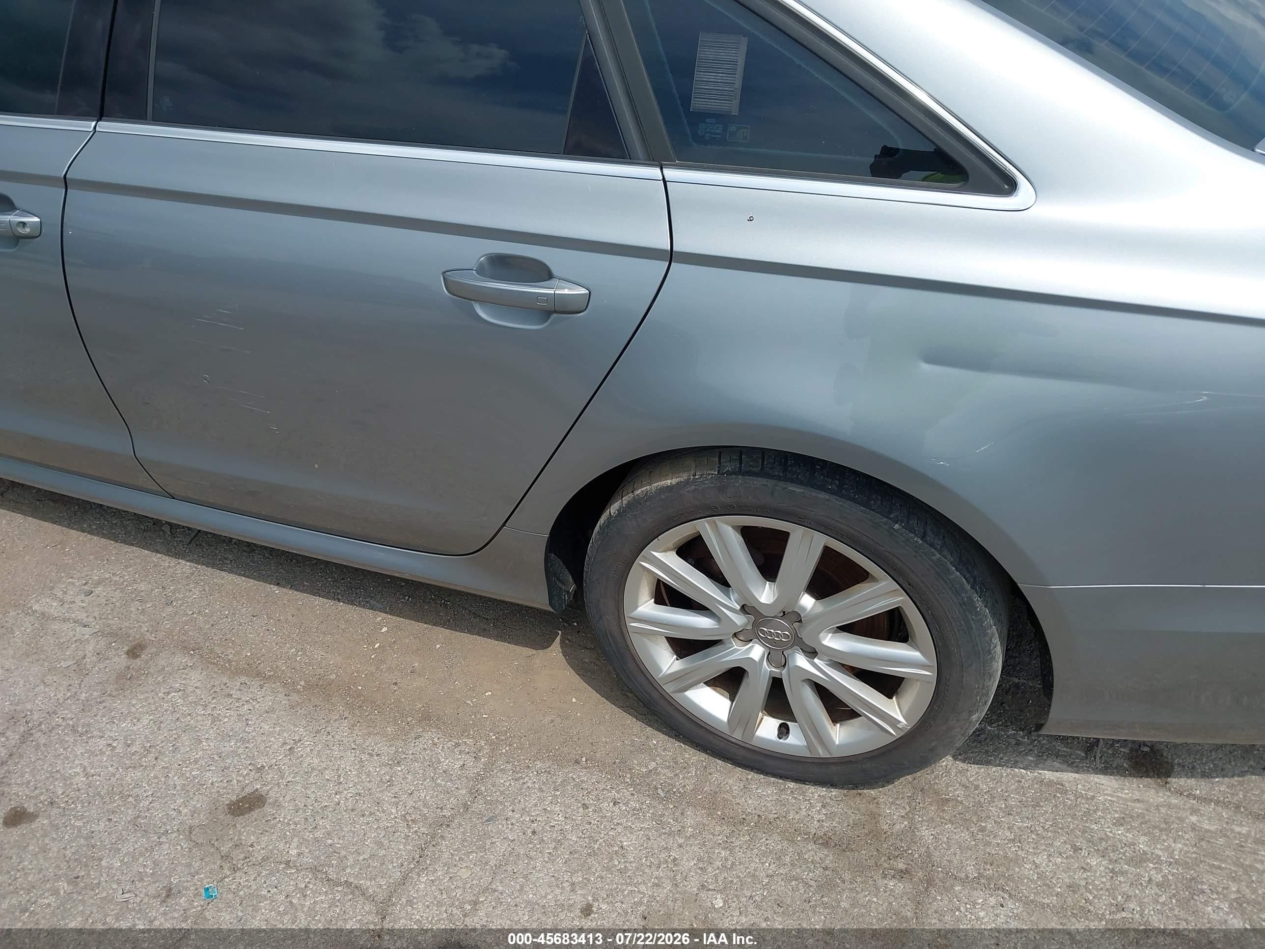 2012 Audi A6 3.0t Prestige Silver vin: WAUHGAFC6CN071701