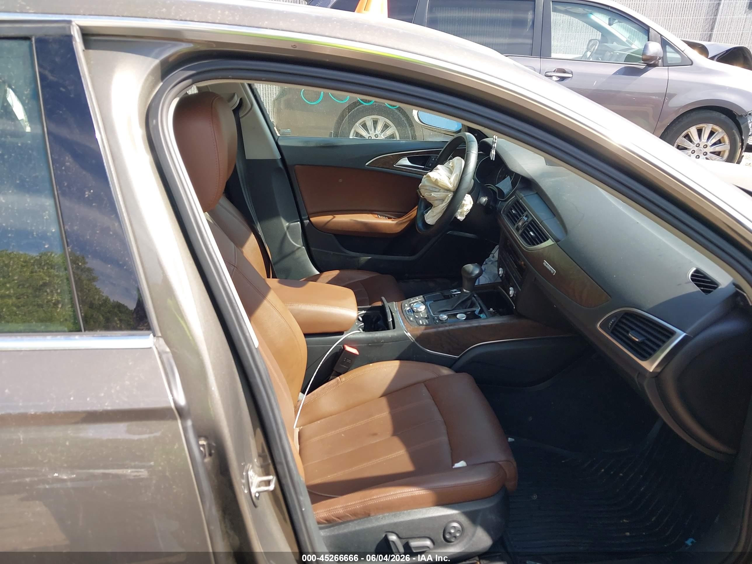 2013 Audi A6 3.0t Premium Champagne vin: WAUHGAFC6DN052275