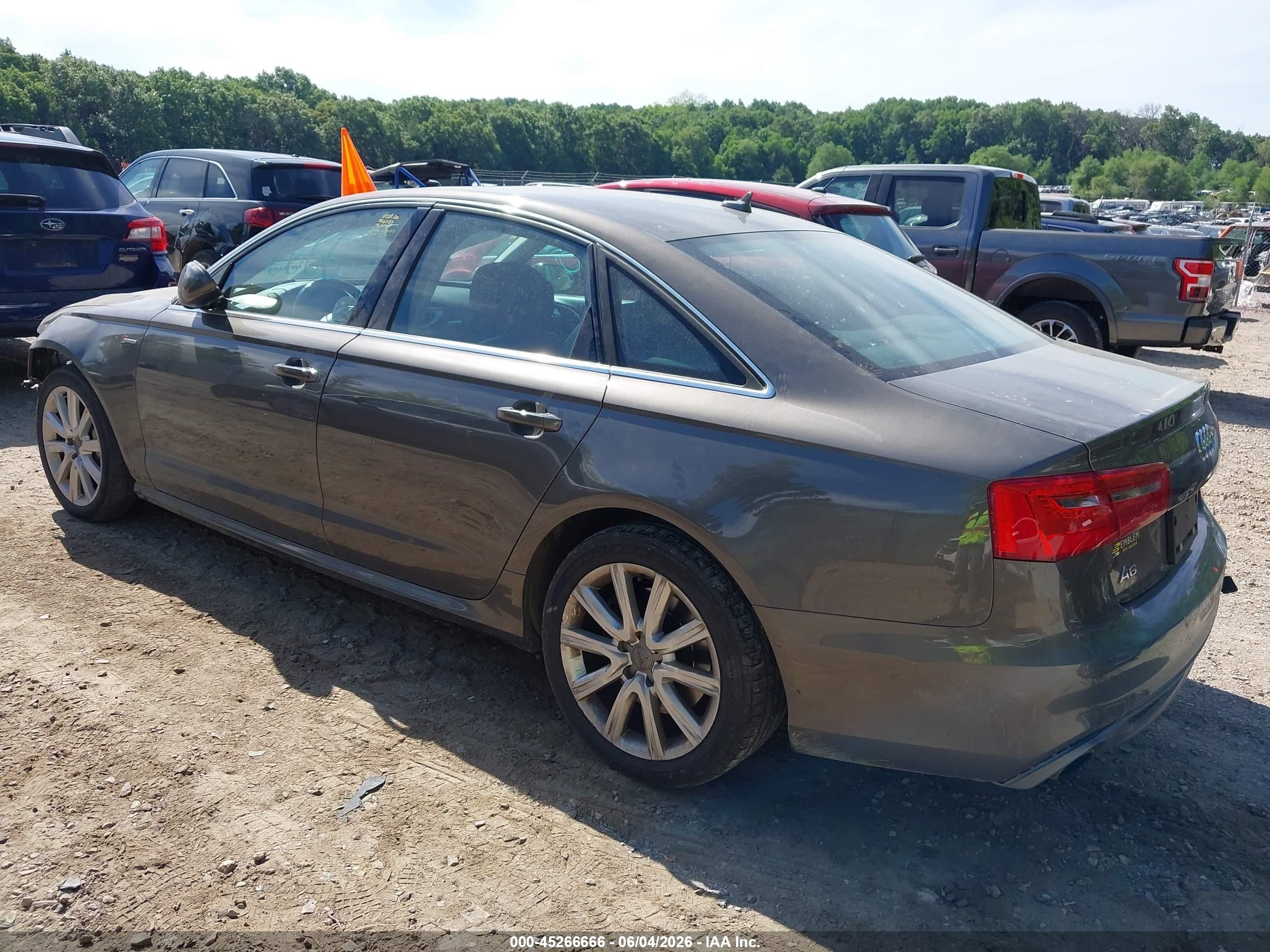 2013 Audi A6 3.0t Premium Champagne vin: WAUHGAFC6DN052275