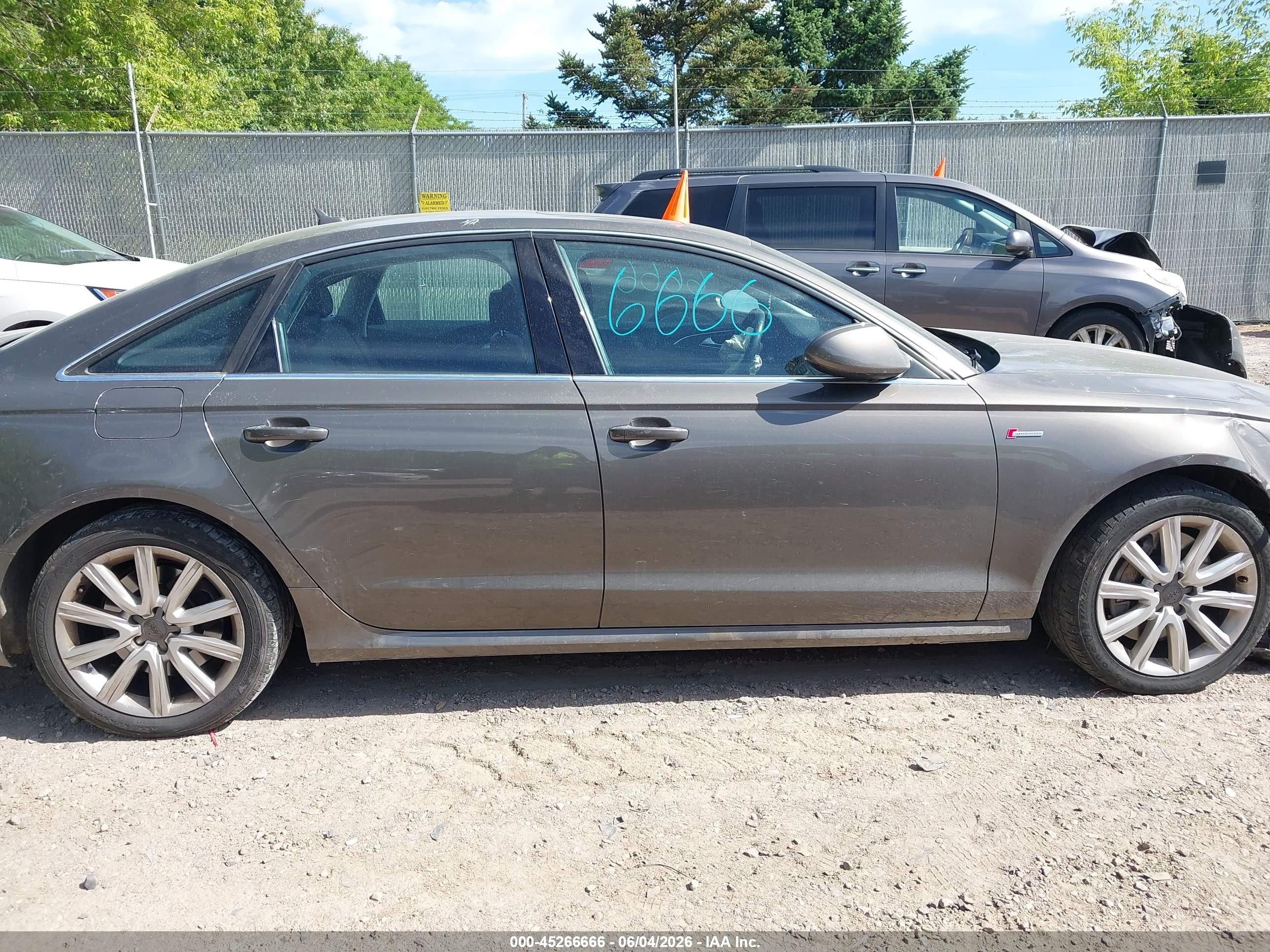 2013 Audi A6 3.0t Premium Champagne vin: WAUHGAFC6DN052275