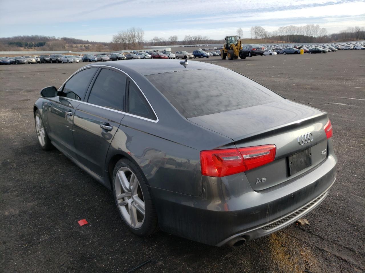 2014 Audi A6 Prestige Gray vin: WAUHGAFC6EN027619