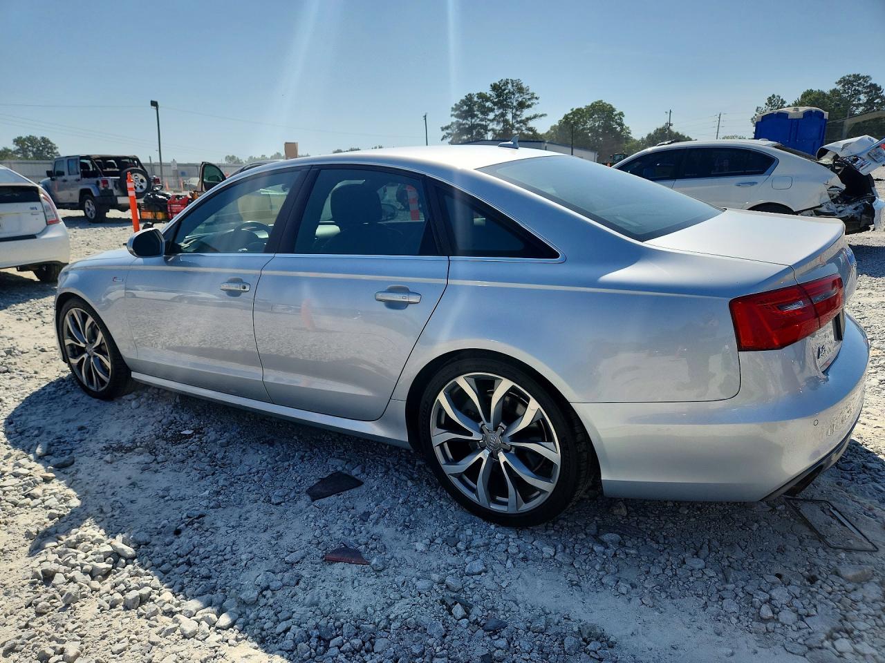 2014 Audi A6 Prestige Silver vin: WAUHGAFC6EN087898