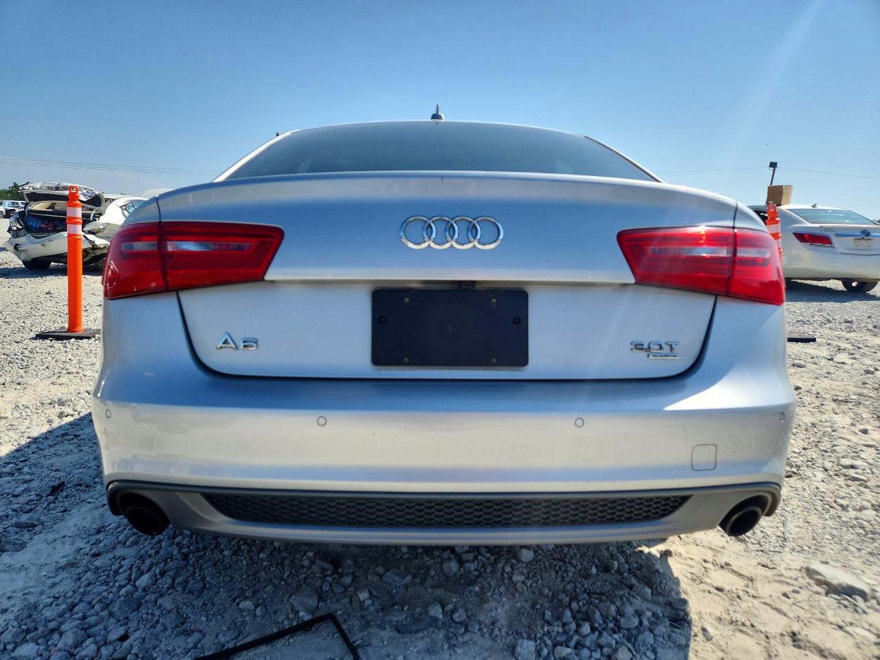 2014 Audi A6 Prestige Silver vin: WAUHGAFC6EN087898