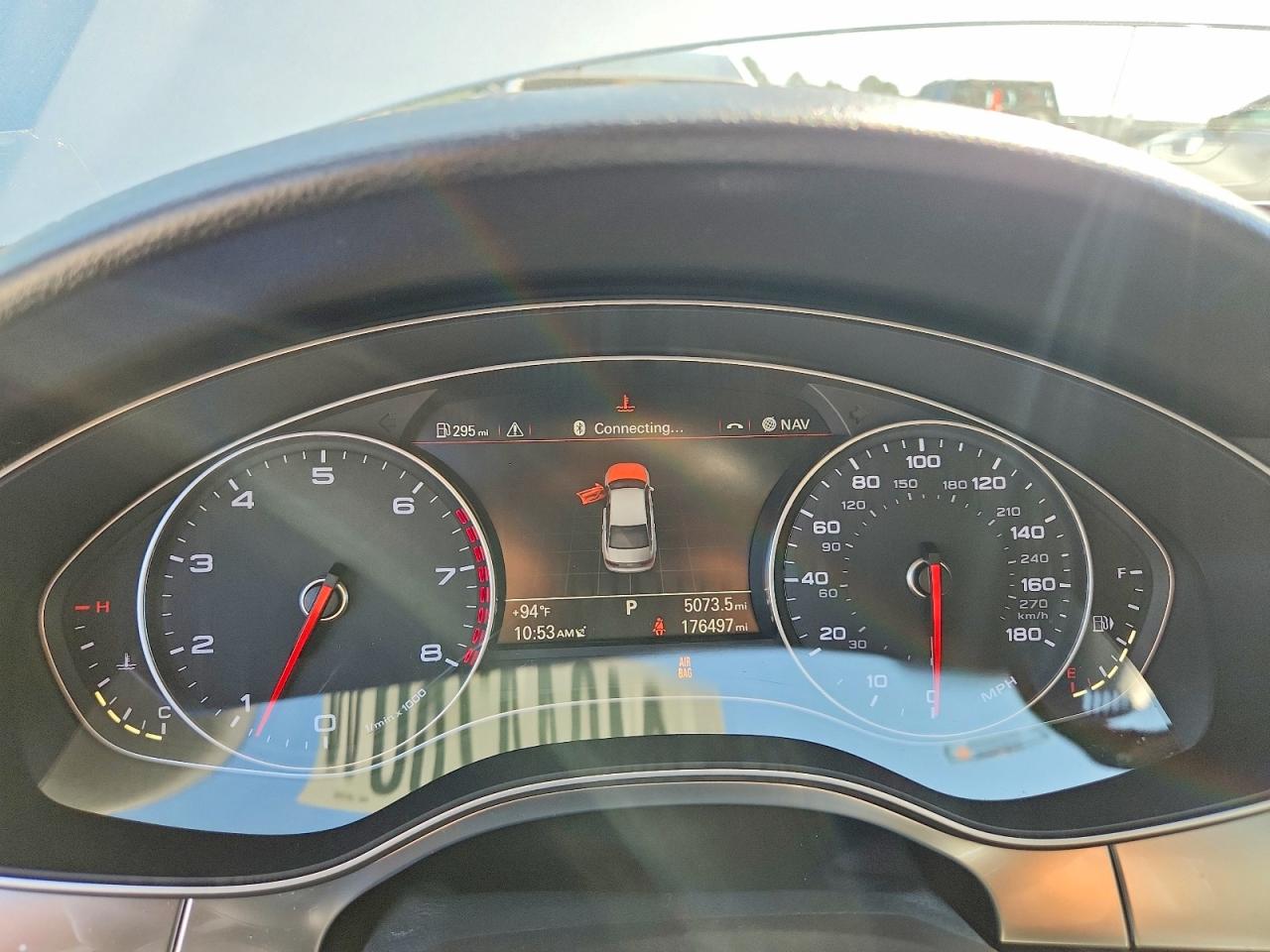 2014 Audi A6 Prestige Silver vin: WAUHGAFC6EN087898